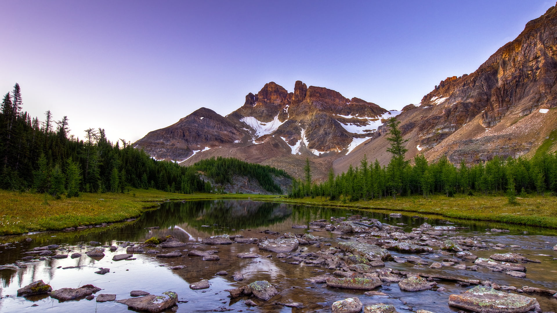 river, nature, hd, stream, forest, mountains, landscape, 1080P, HD Wallpaper