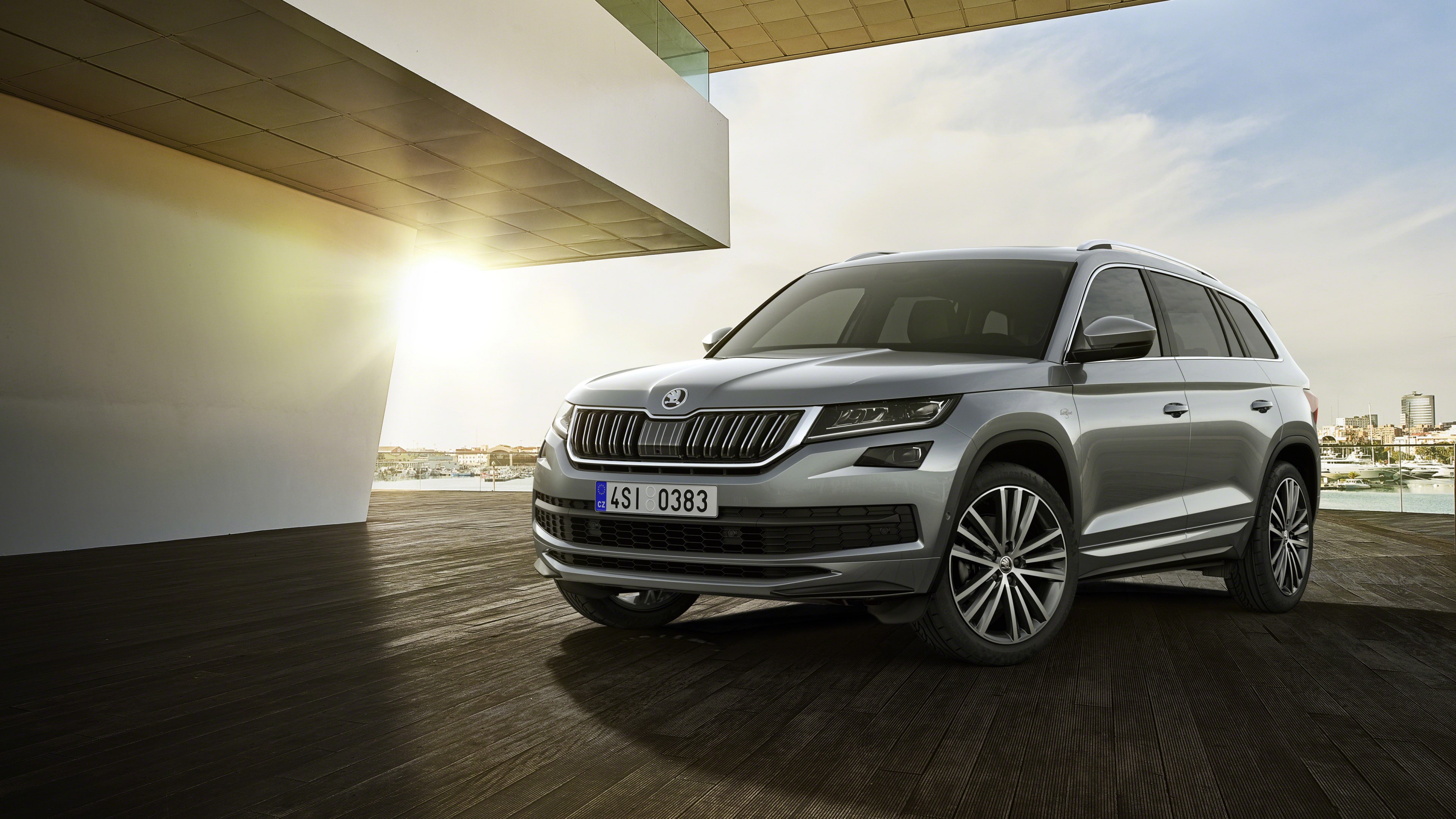 4K, 2019 Cars, 4K, Skoda Kodiaq, SUV, HD Wallpaper