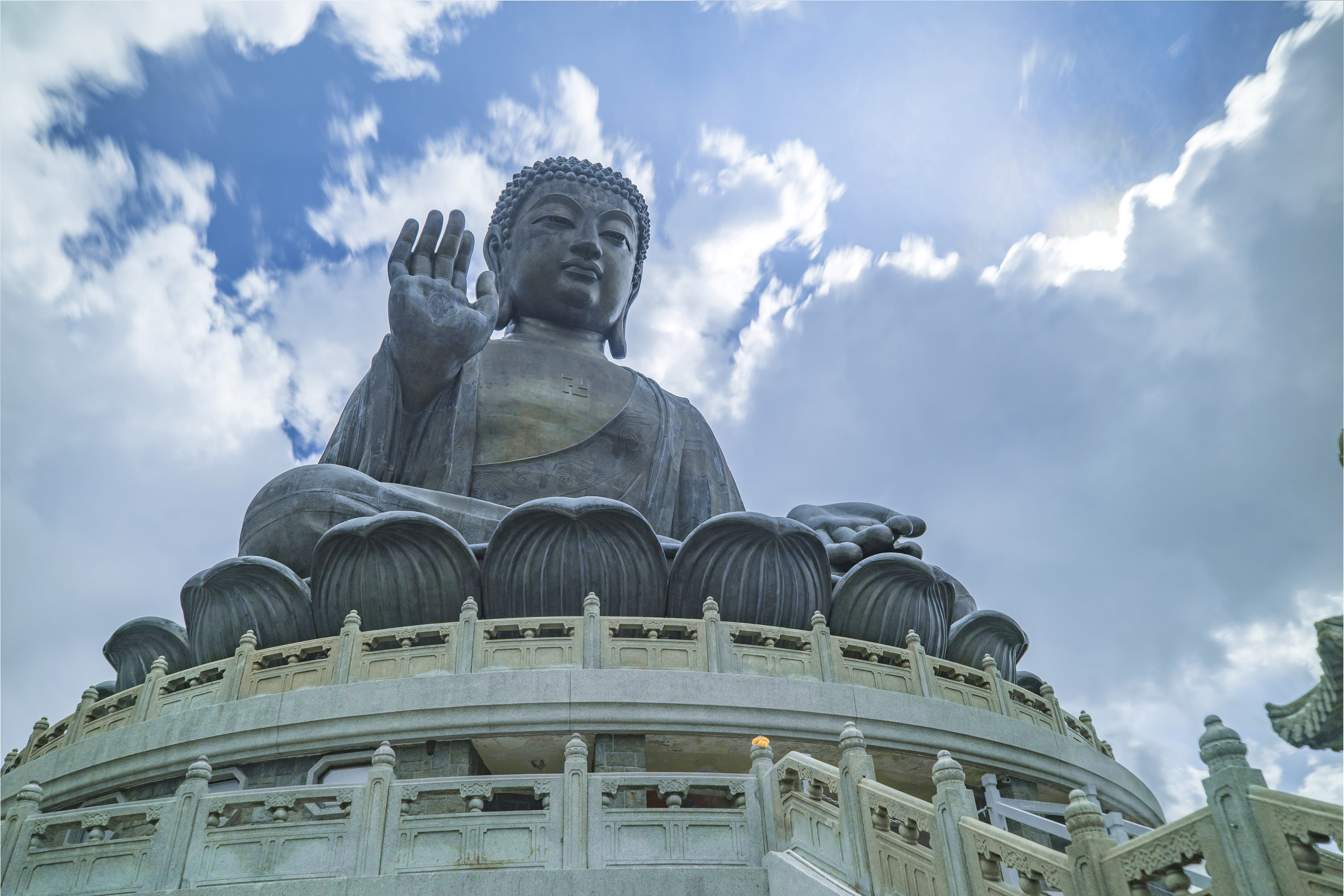 faith, meditating, traditional, buddah, background, zen, culture, creativity, buddha, belief, male likeness, low angle view, art, temple, buddhism, spirituality, HD Wallpaper