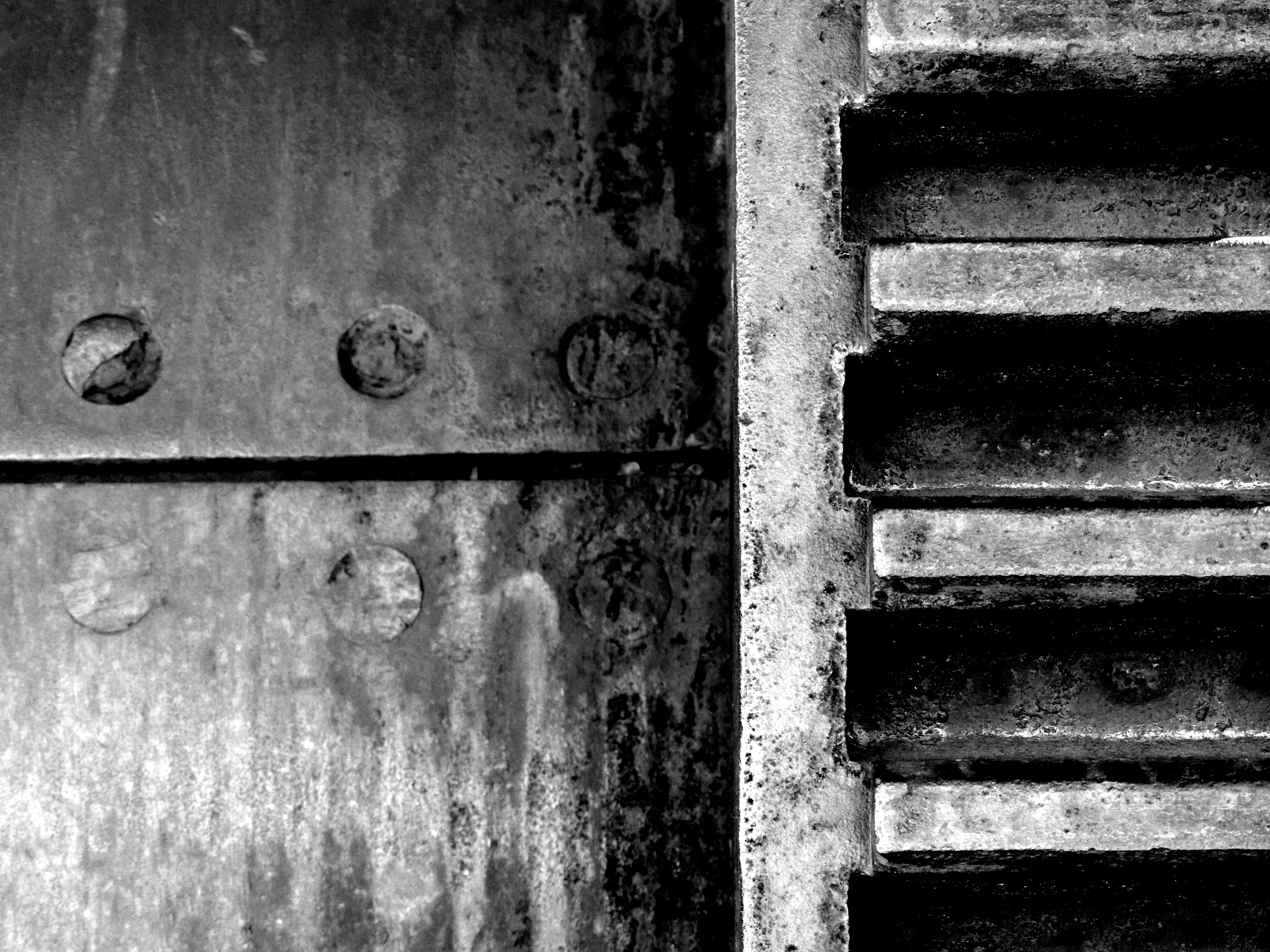 united states, protection, mine, damaged, mill, wall, textured, abandoned, machine, built structure, joshua tree national park, b and w, lost horse mine, HD Wallpaper