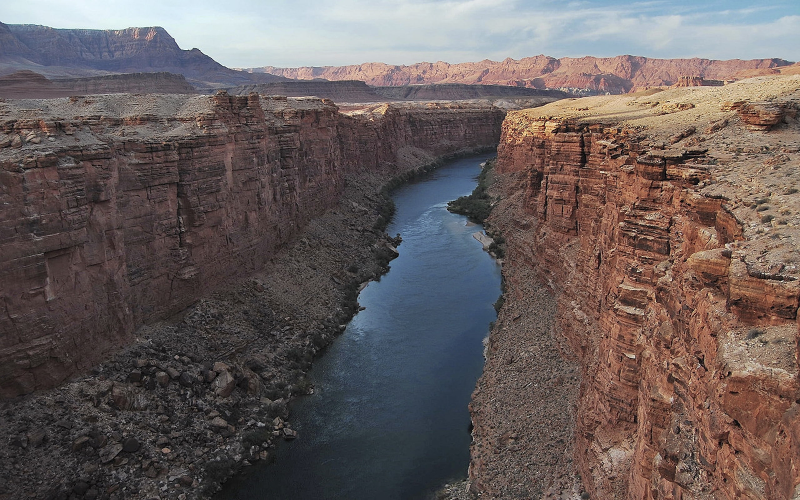 canyo, us, marble, colorado, river, bridge, 2K, HD Wallpaper