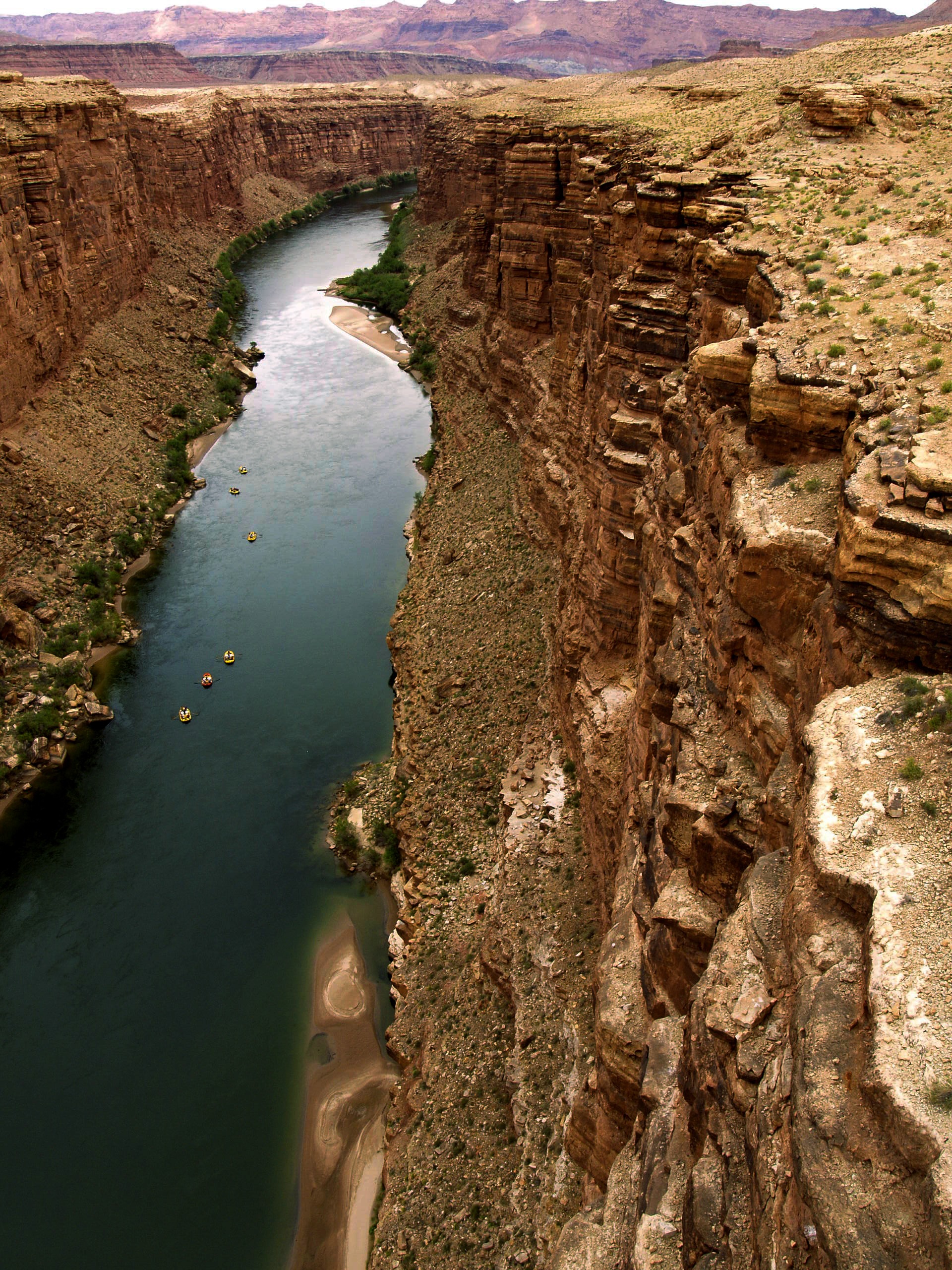 rocks, tourism, rock formation, non-urban scene, outdoor activity, tranquil scene, marble canyon, water, solid, eroded, landscape, no people, travel destinations, Phone HD Wallpaper