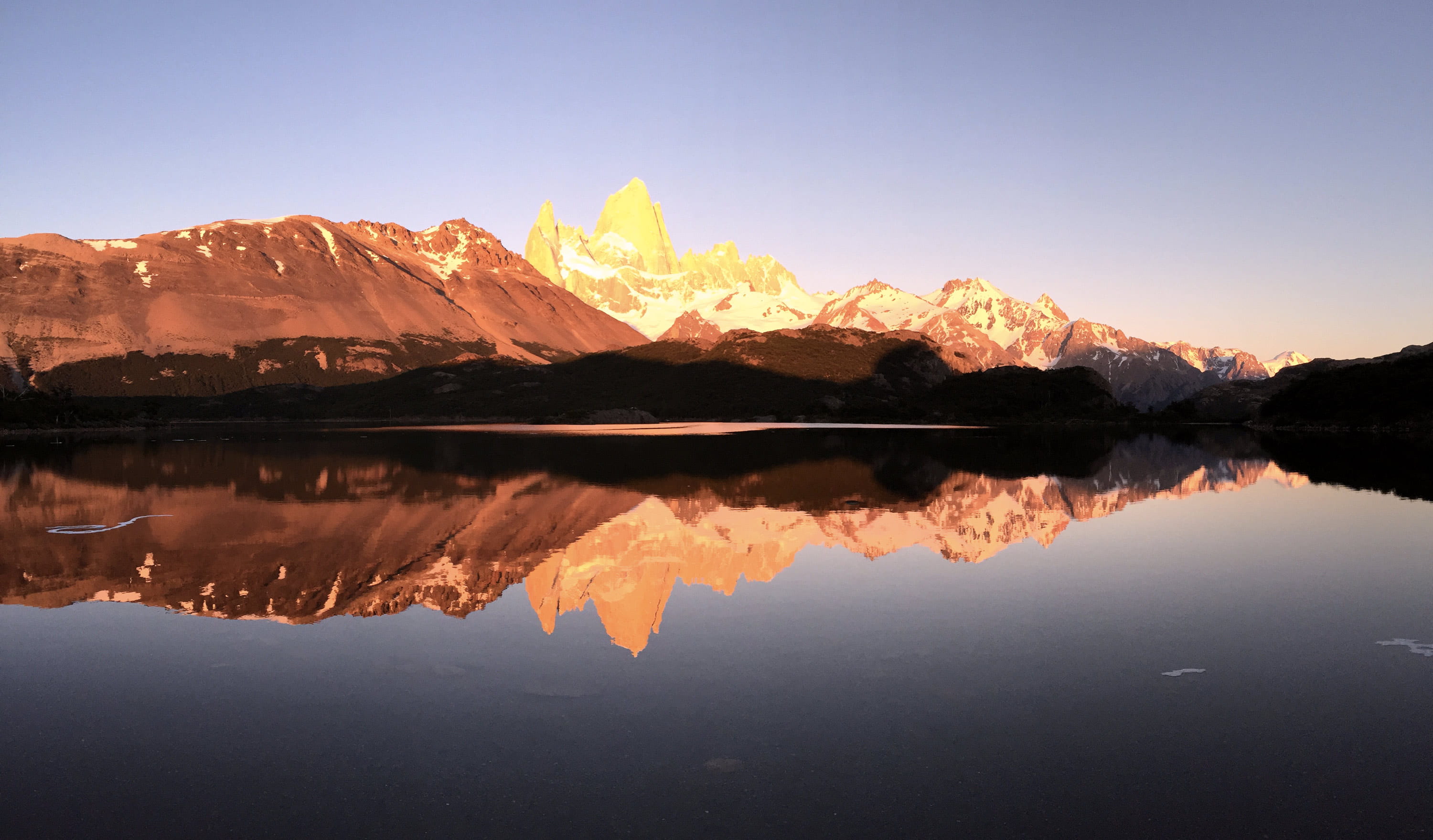 ocean, travel destinations, clear sky, idyllic, body, 2K, lake, sea, standing water, mountain range, tranquil scene, near, formation, sunrise, sky, no people, HD Wallpaper