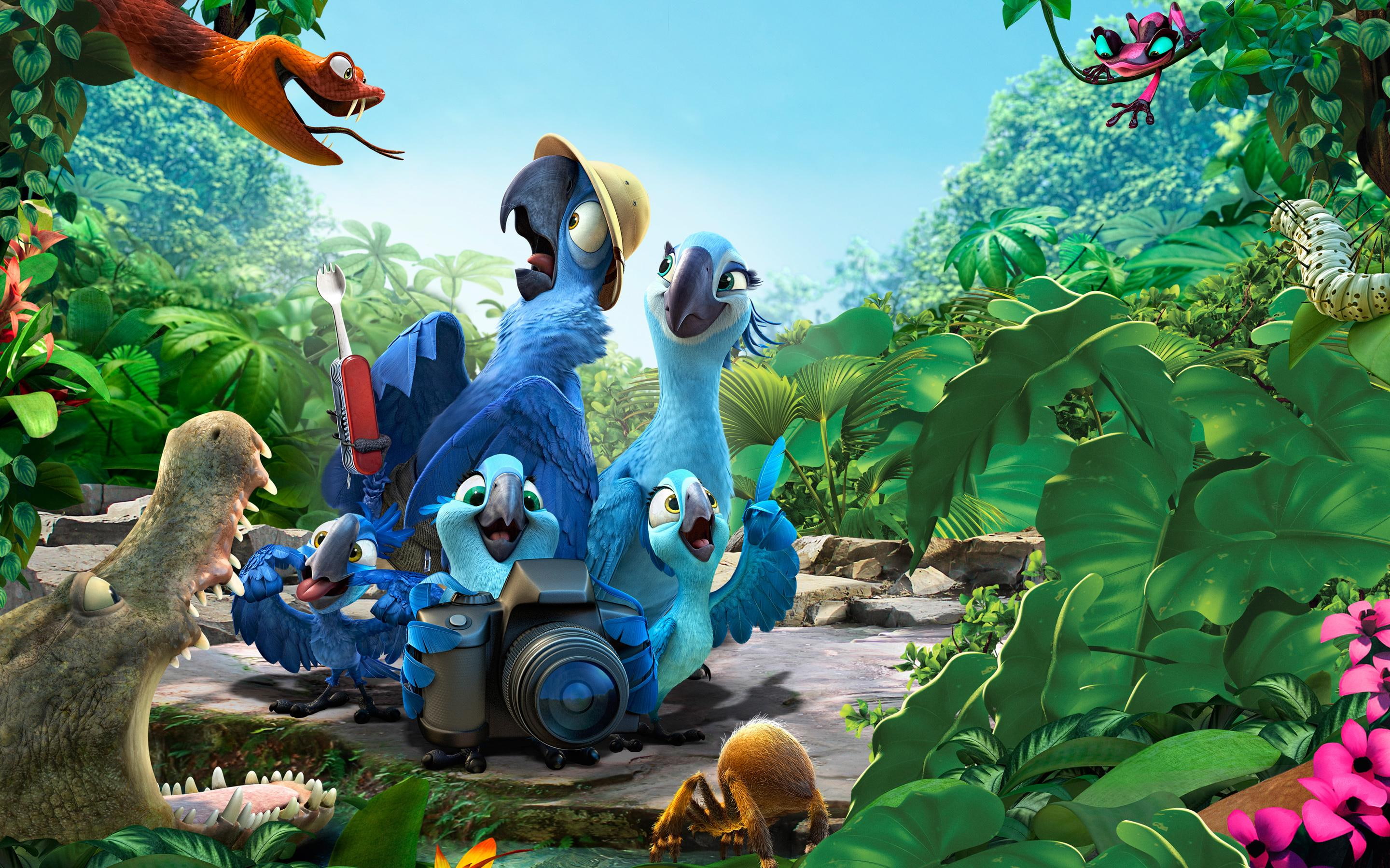 movie, 2K, 2014, rio, HD Wallpaper