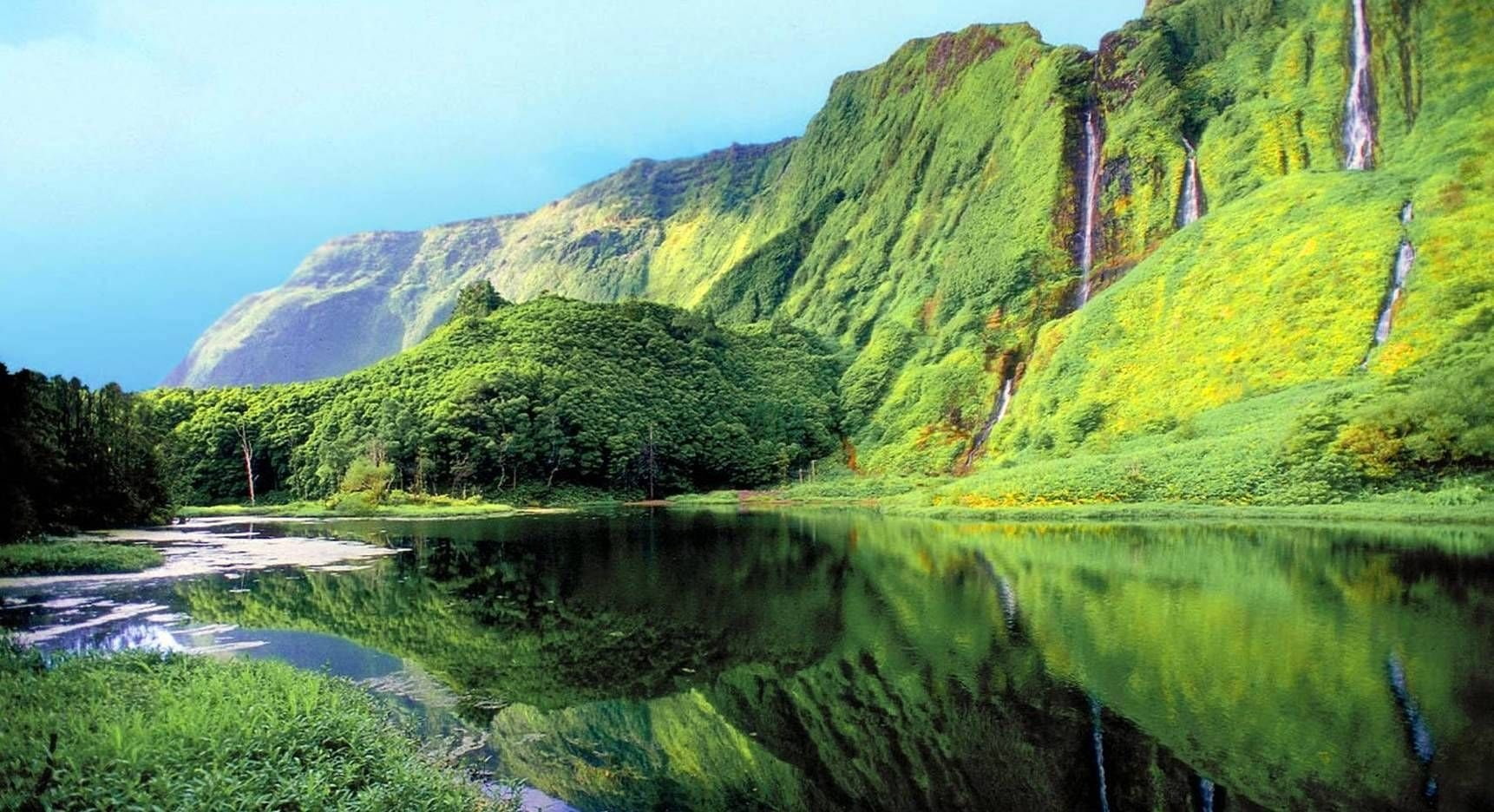 Lakes, Azores, Lake, Portugal, 720P, HD Wallpaper