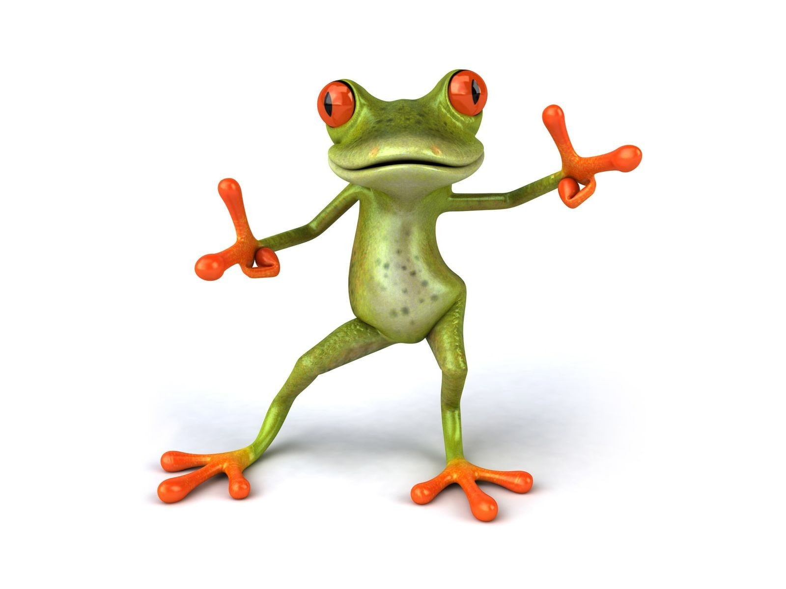 frogs, animals, hd, dancing, 720P, art, x, HD Wallpaper