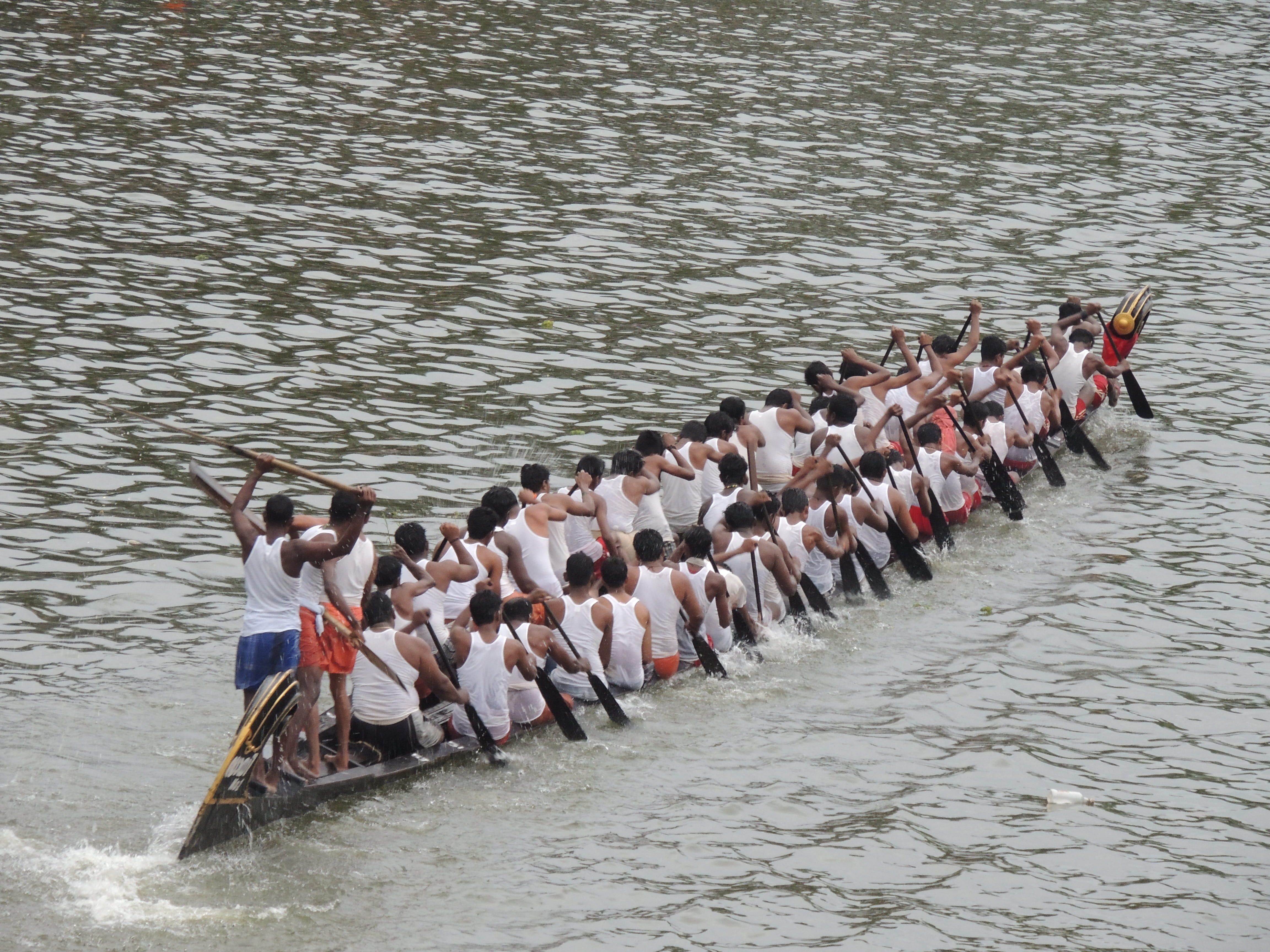 traditional, rowing, lake, Asia, real people, sculling, river, boat, adult, leisure activity, people, crowd, nautical vessel, vessel, women, sport rowing, HD Wallpaper