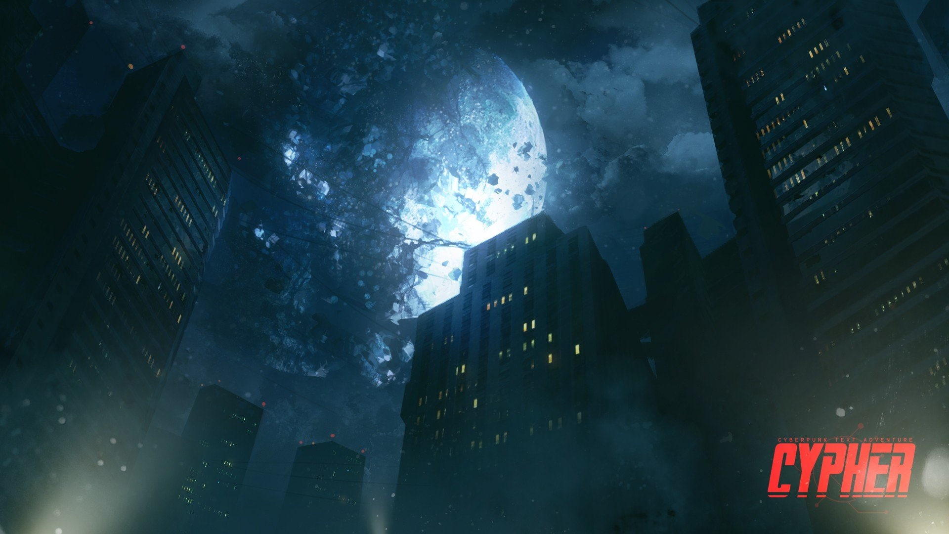 cypher, cyberpunk, text, games, 1080P, video, adventure, HD Wallpaper