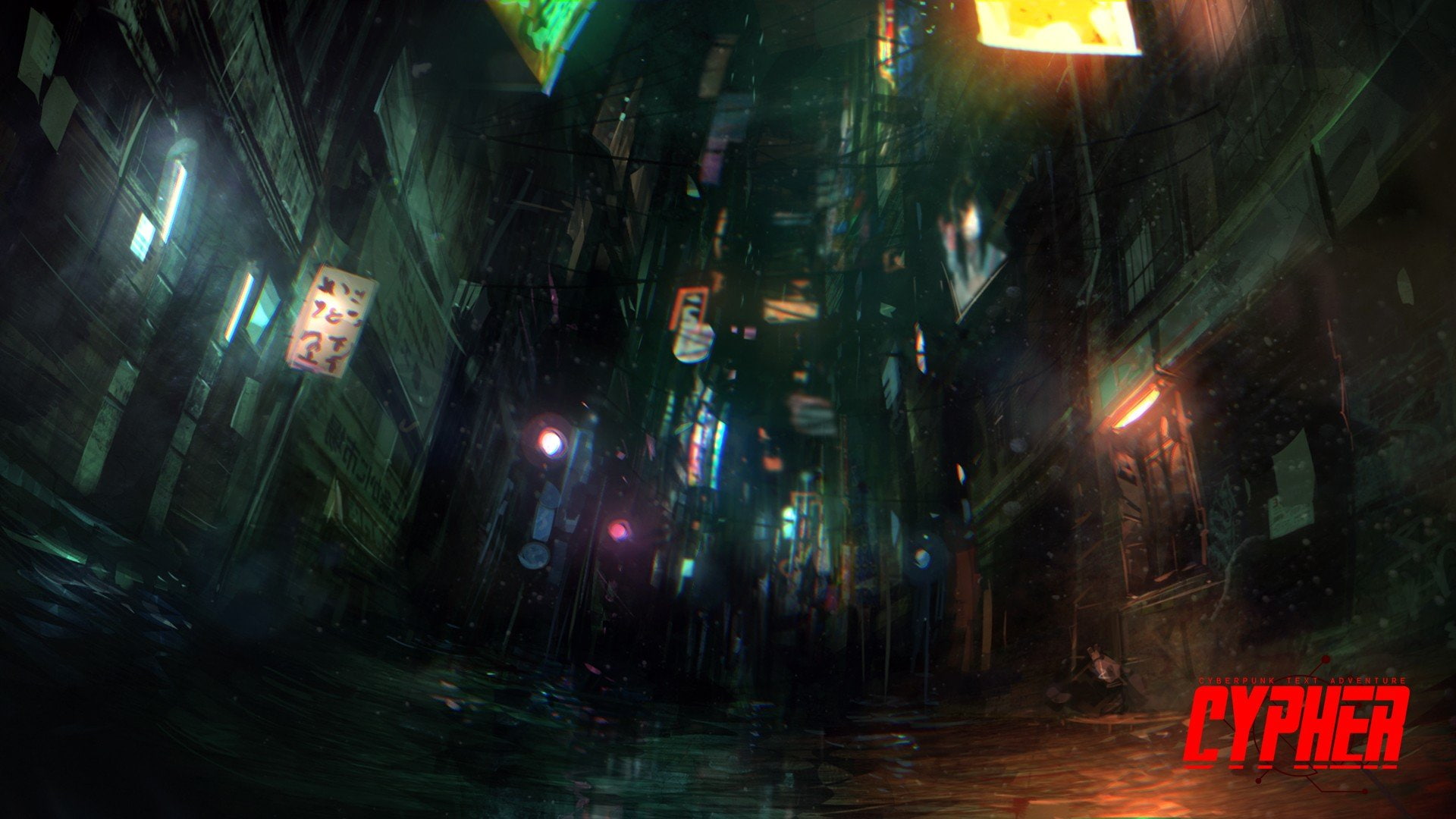 1080P, cypher, adventure, games, cyberpunk, text, video, HD Wallpaper