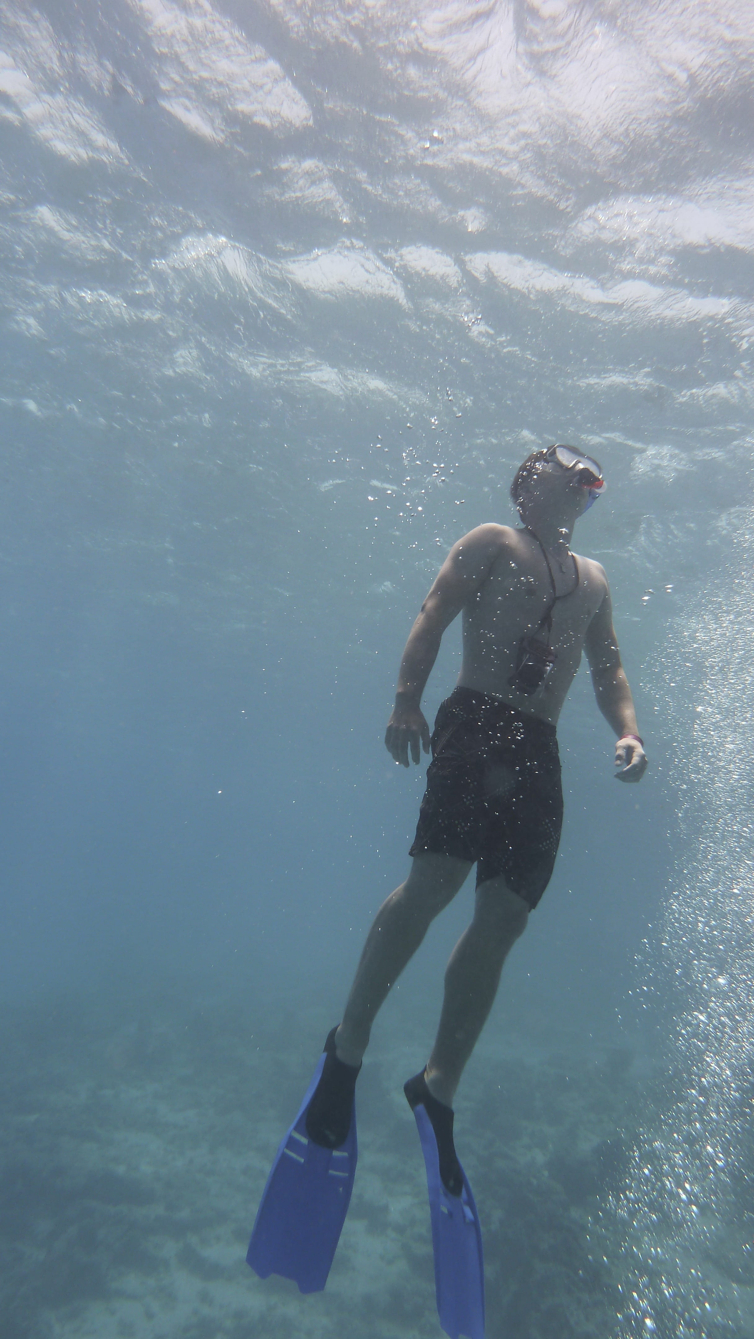 real people, full length, scuba mask, scuba diving, sport, snorkeling, Freediver, Free Diving, men, exploration, leisure activity, adventure, one person, Phone HD Wallpaper