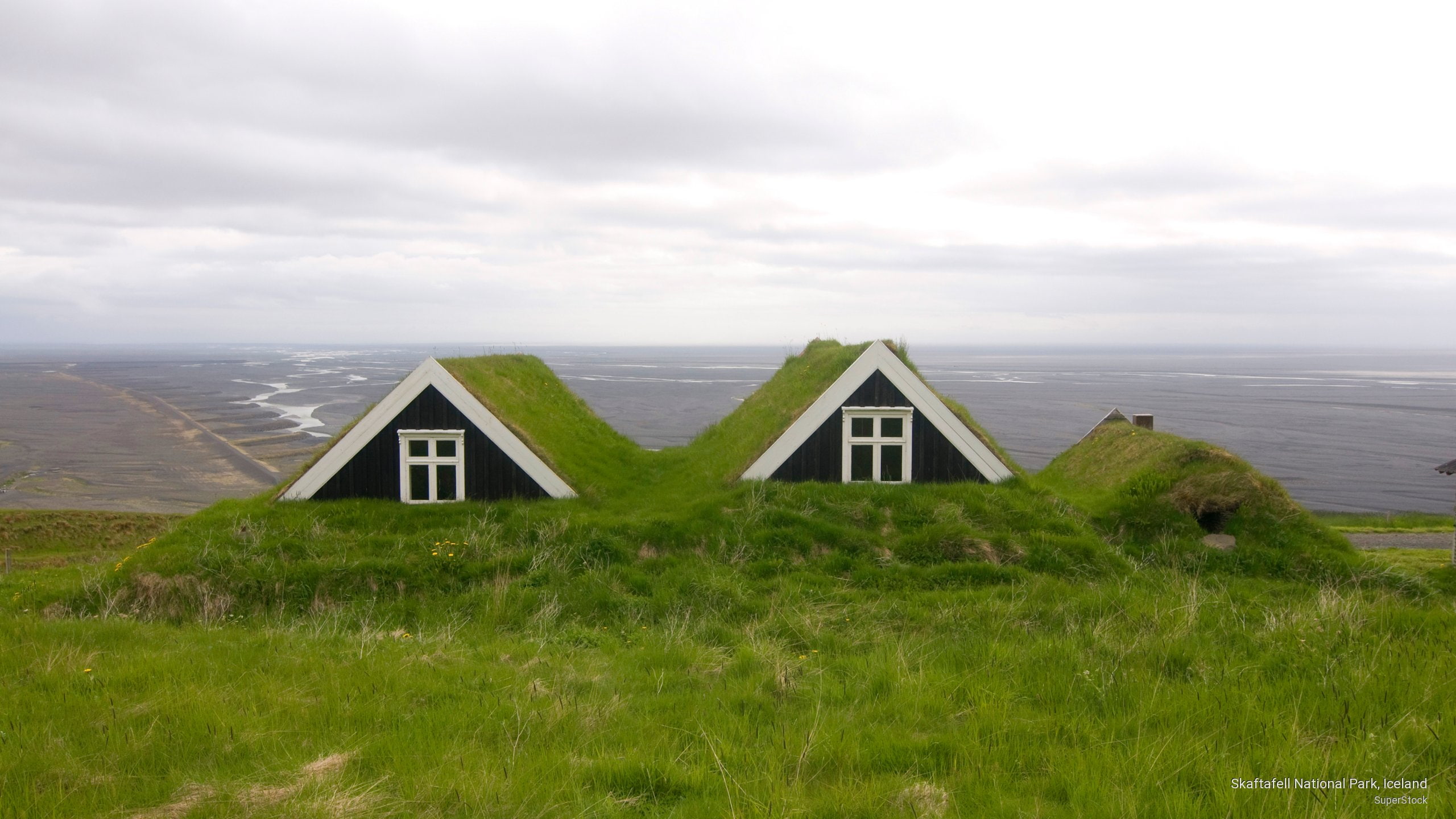 skaftafell, iceland, national, Architecture, park, 2K, HD Wallpaper