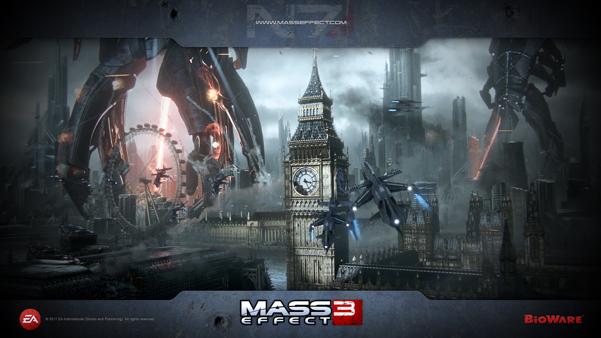 effect, mass, 1080P, bioware, HD Wallpaper