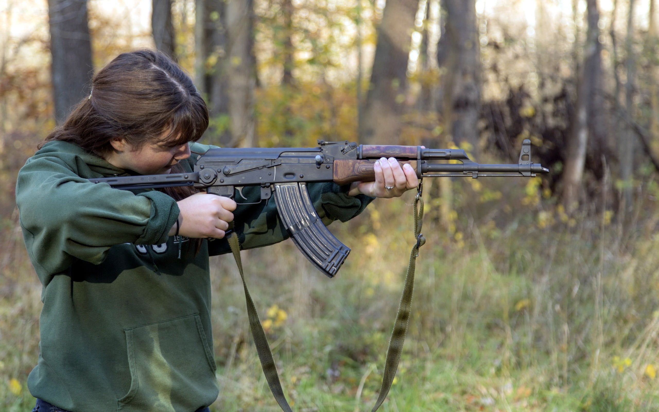 sport, military, infantry, protection, men, girl, plant, armed Forces, day, black, target Shooting, conflict, outdoors, uniform, 2K, shooting A Weapon, HD Wallpaper