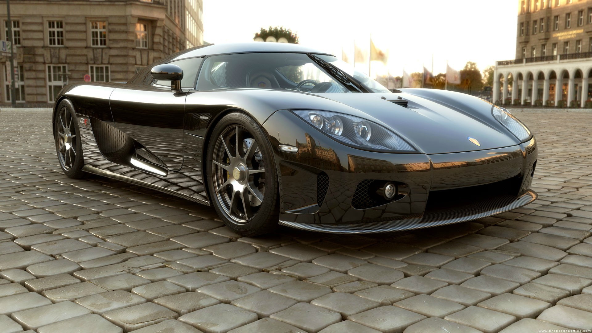 1080P, car, Koenigsegg CCXR, HD Wallpaper