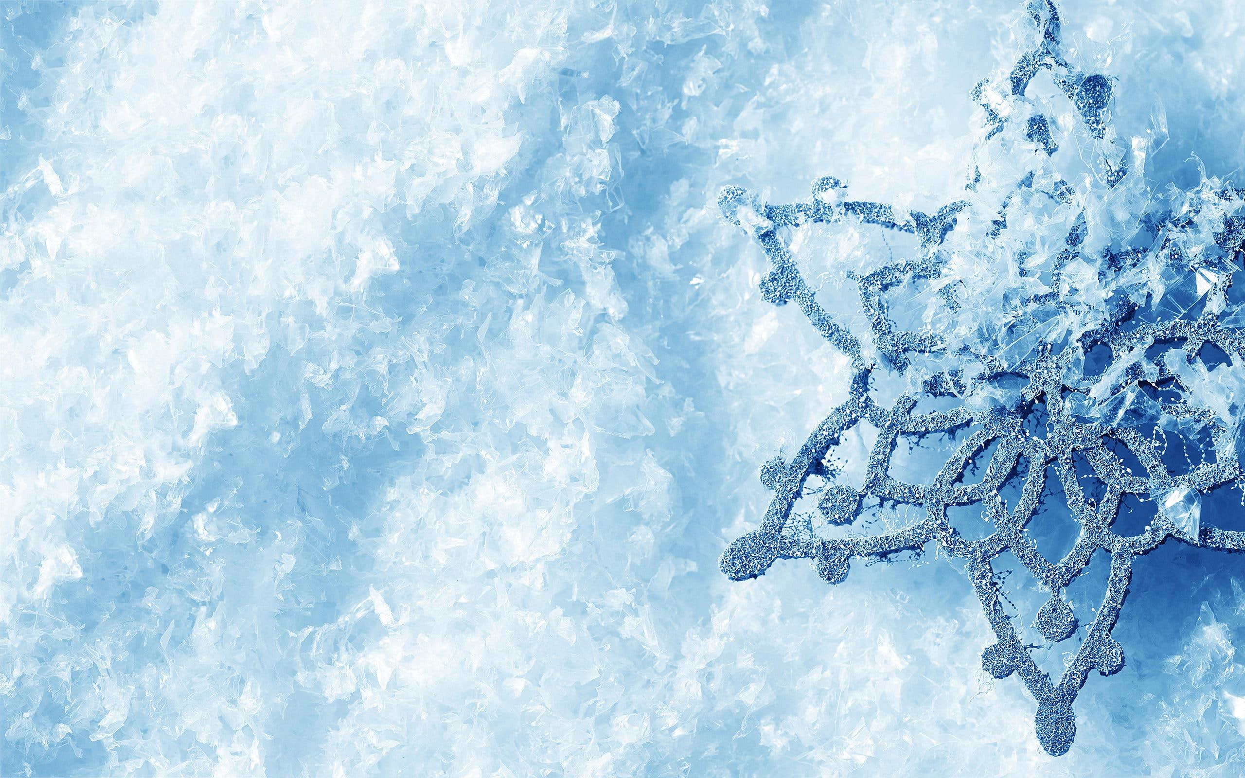 nature, 2K, winter, snowflake, HD Wallpaper