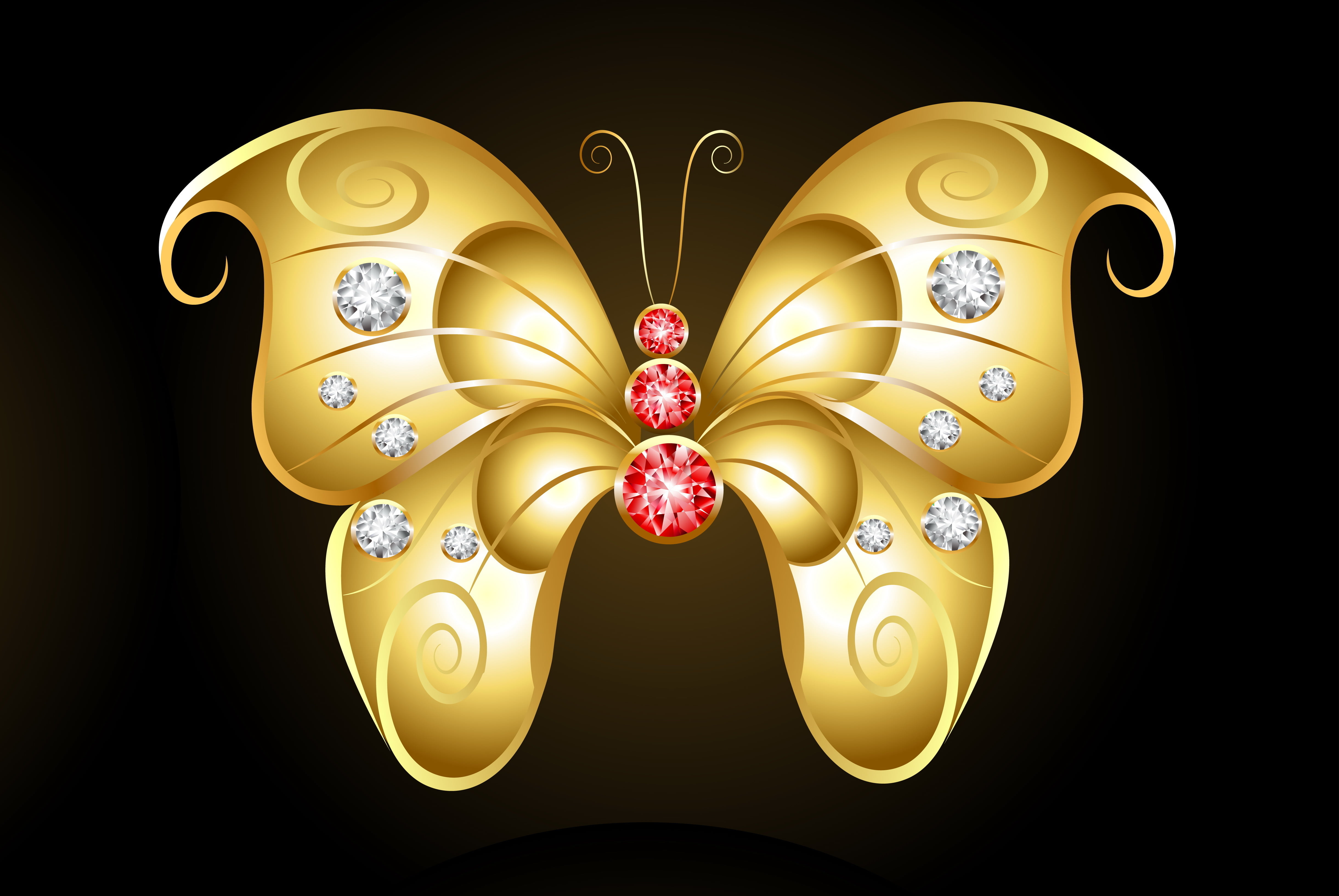 pebbles, yellow, celebration, illustration, shape, geometric shape, luxury, black background, representation, studio shot, butterfly, the dark background, HD Wallpaper