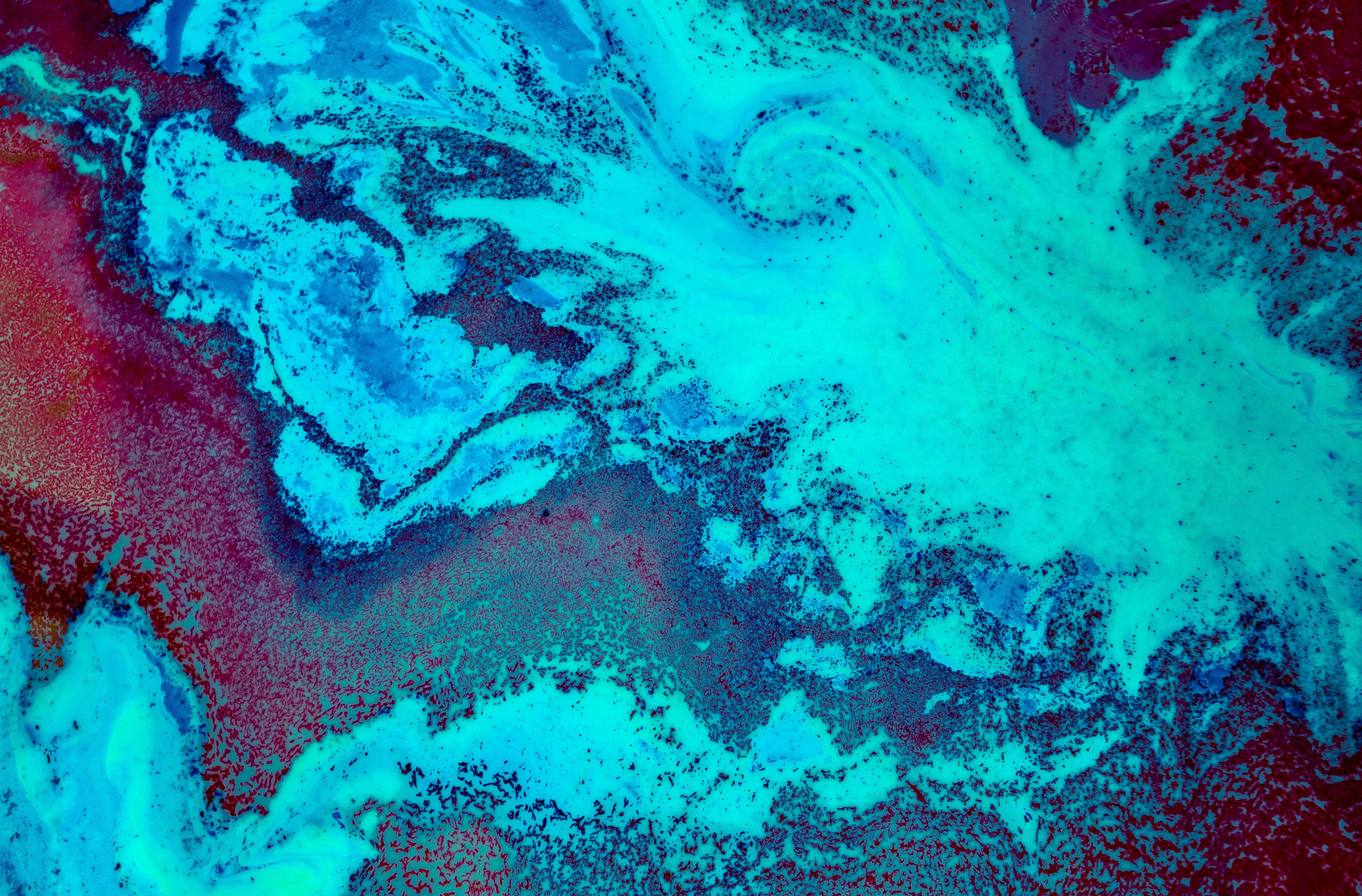 blue, nature, bubble, close-up, pattern, coral reef, cyan, abstract, no people, beauty in nature, day, cold temperature, backgrounds, water, frozen, textured, HD Wallpaper
