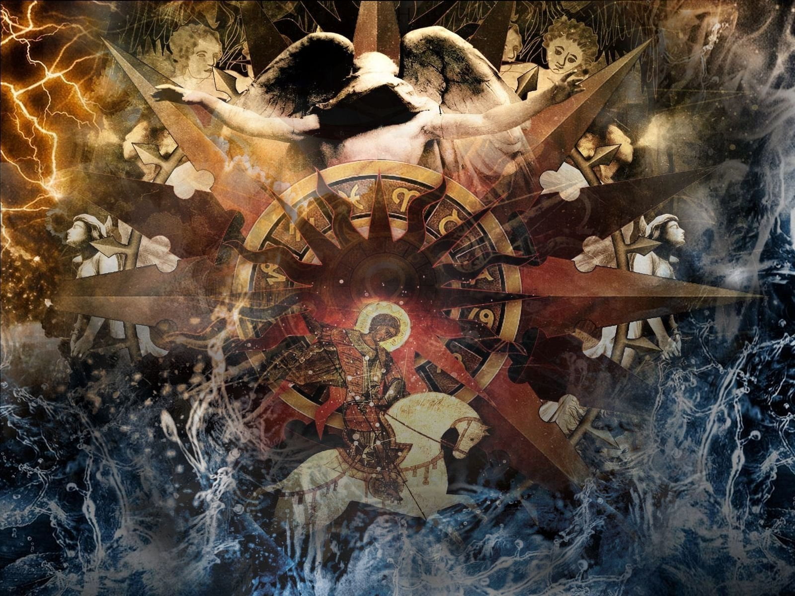 animal wildlife, clock, wood - material, abandoned, 720P, water, close-up, damaged, no people, old, indoors, run-down, wheel, day, motion, obsolete, digital composite, HD Wallpaper