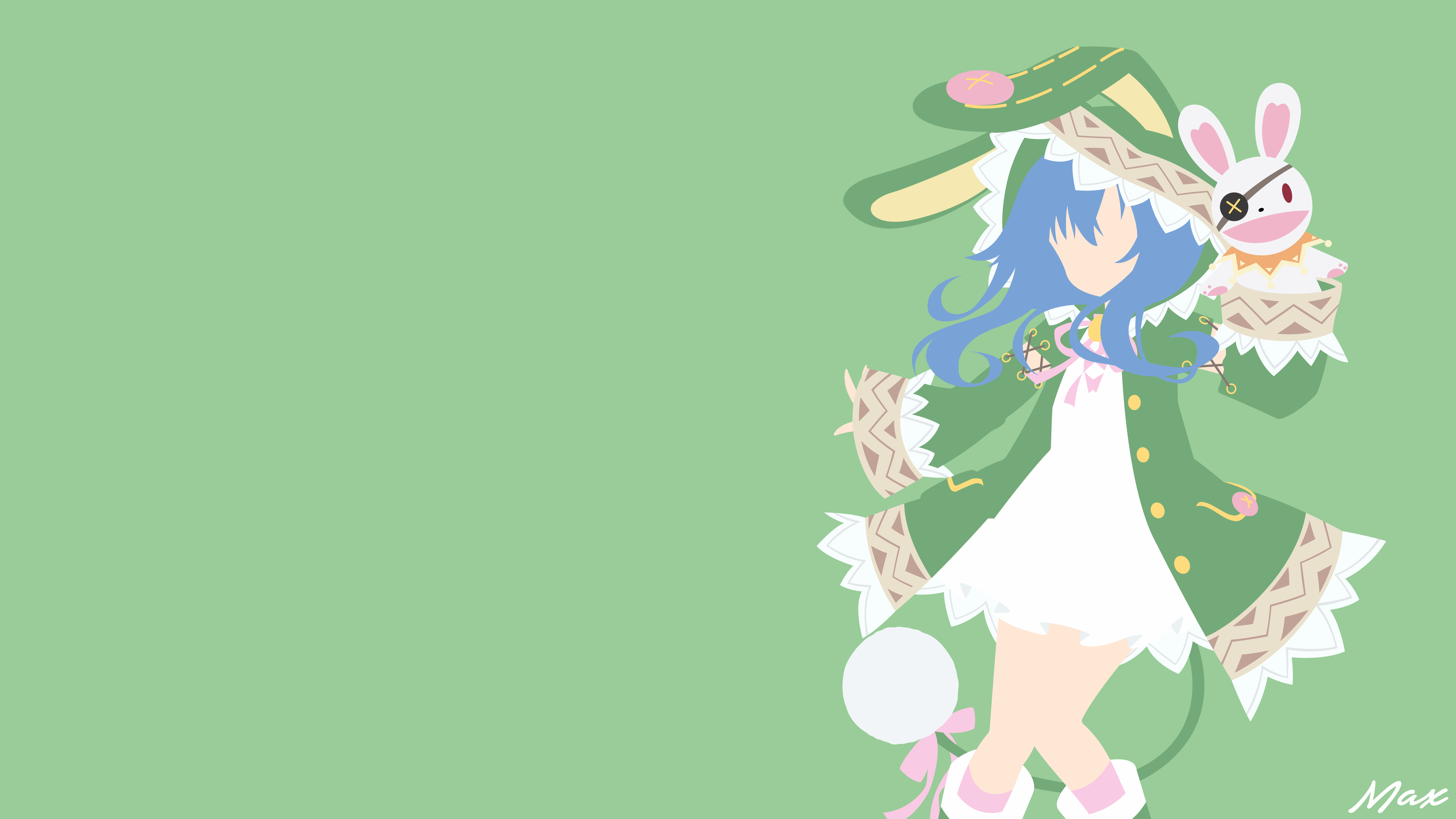 8K, Anime, Date A Live, Yoshino (Date A Live), HD Wallpaper