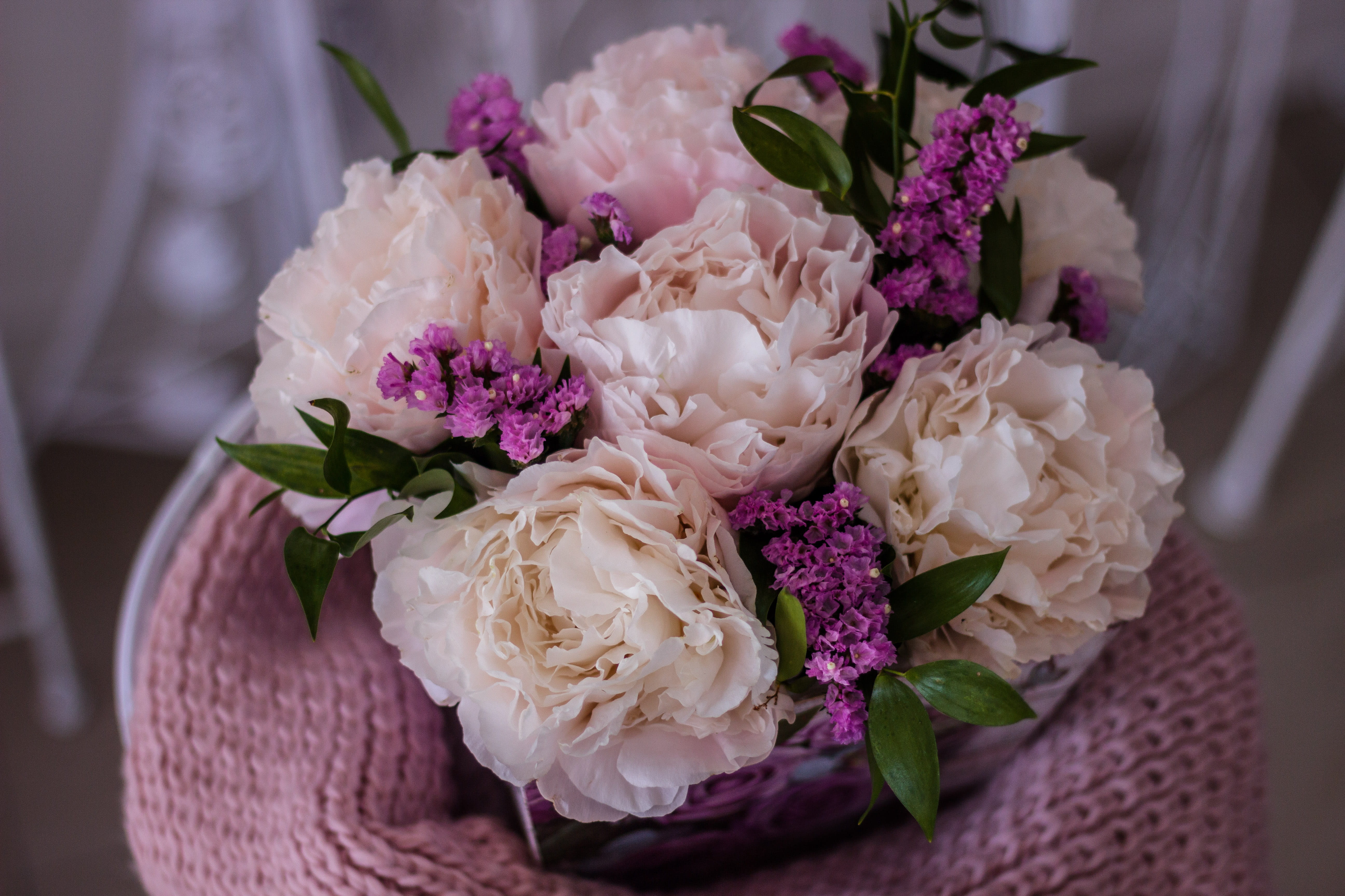 plant, pink flower, wedding ceremony, peony, focus on foreground, petal, wedding, bouquet, al khan, scarf, flower arrangement, bloom, nature, flora, flowers, HD Wallpaper