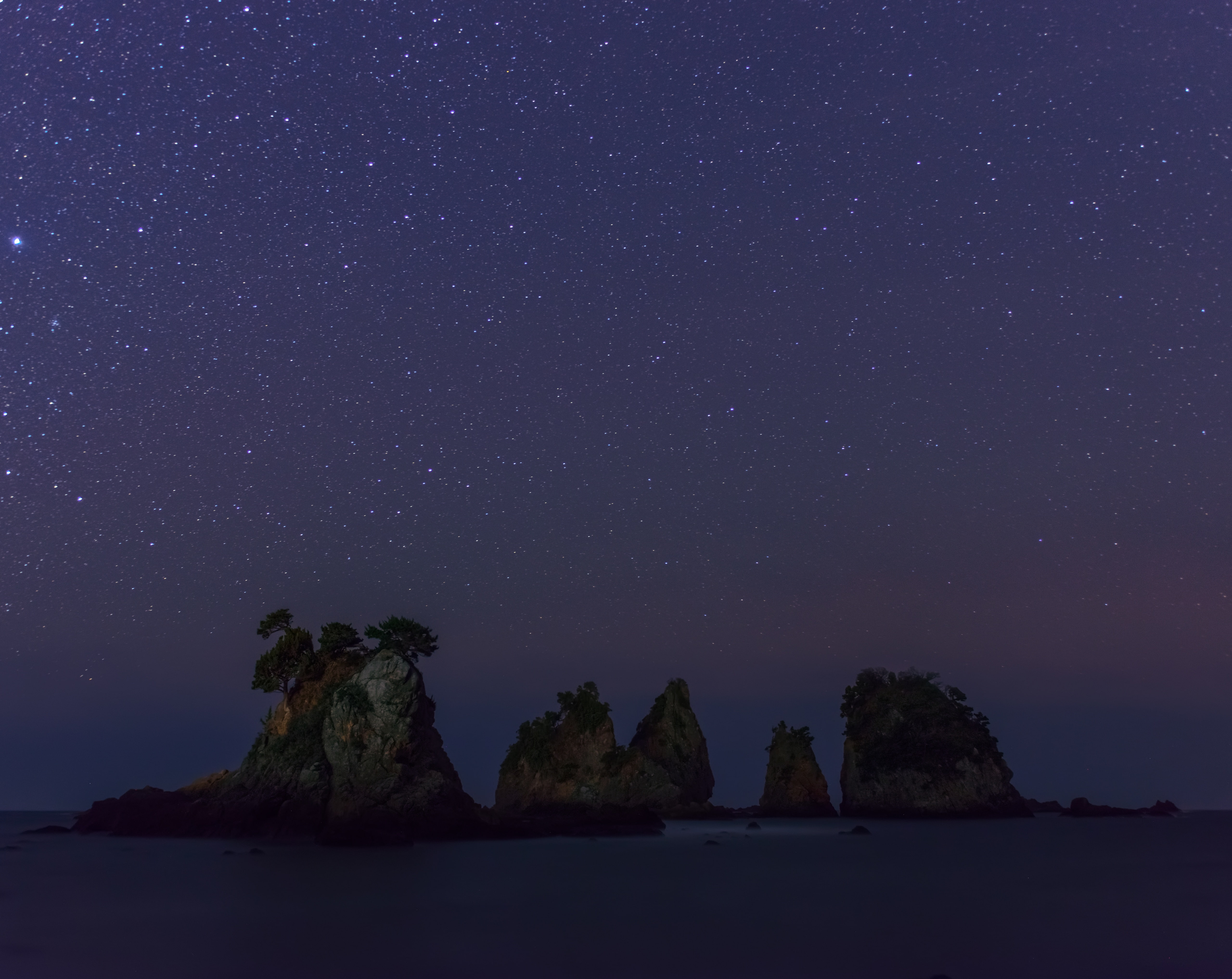 Landscape, shizuokaprefecture, purple, Nature, idyllic, tranquility, 5K, star - space, Travel, Stars, scenics - nature, galaxy, astronomy, space, no people, HD Wallpaper