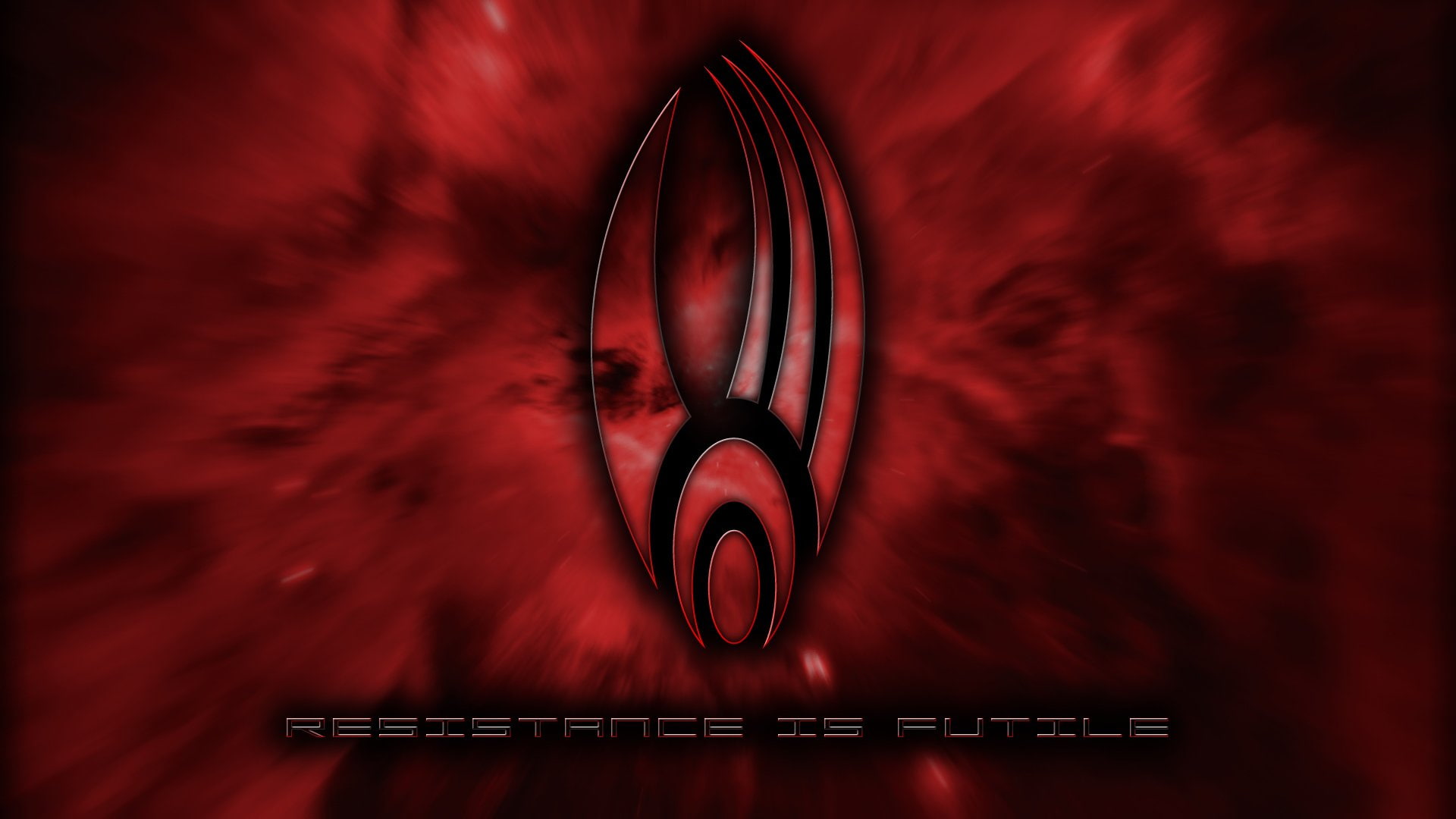 logos, 1080P, borg, star, trek, HD Wallpaper