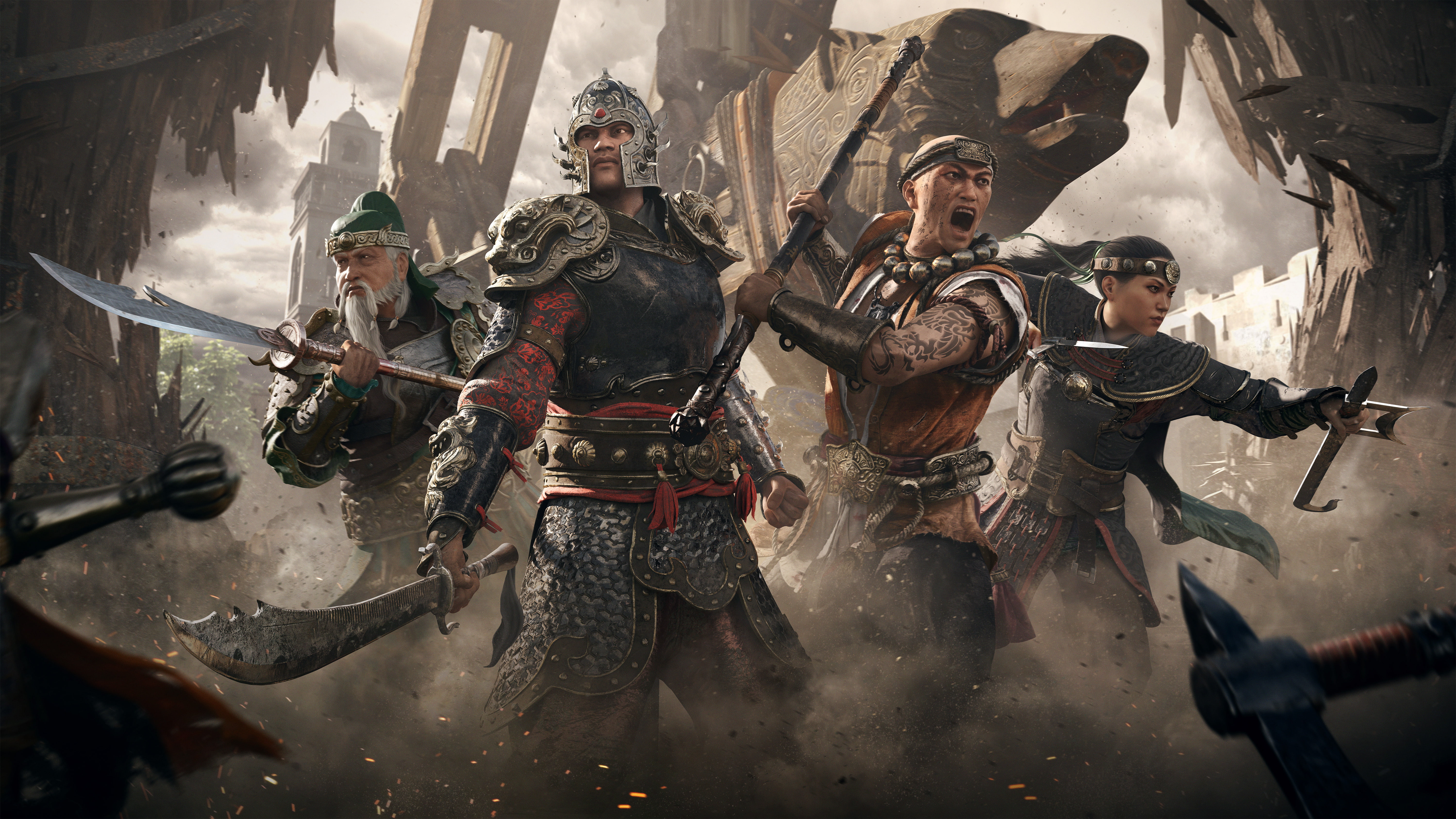 aggression, enjoyment, music, group of people, government, emotion, war, 5K, people, conflict, nature, battle, fighting, playing, motion, indoors, For Honor: Marching Fire, HD Wallpaper