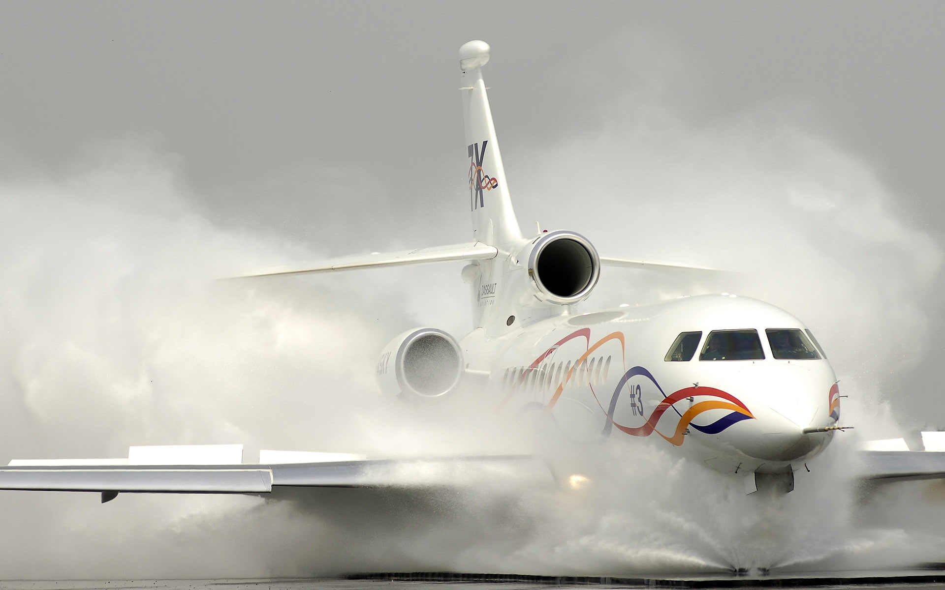 Aircraft, Dassault Falcon 7X, 1080P, Aircrafts, HD Wallpaper