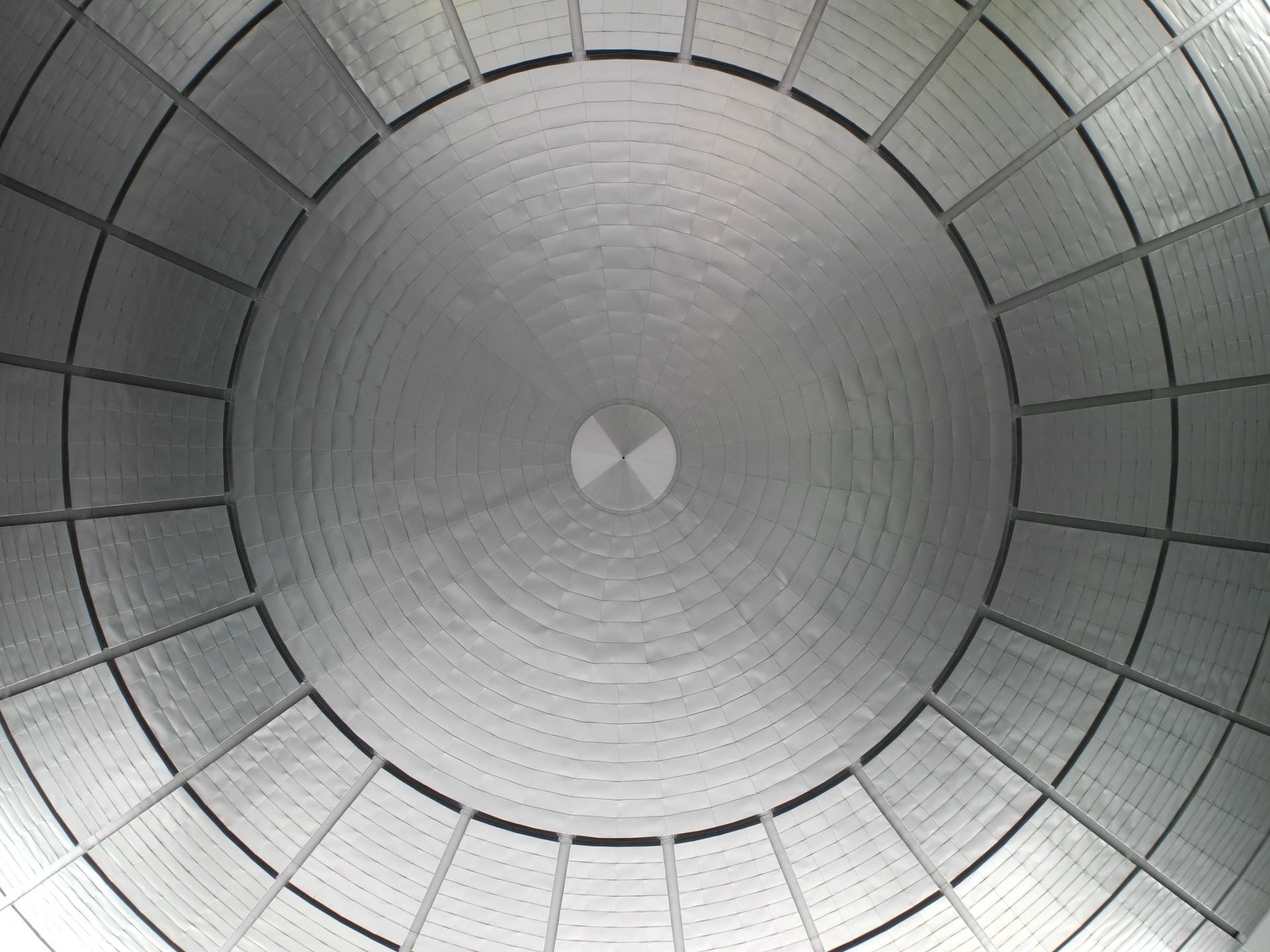 japan, circular, nagoya, indoors, Japan, bright, cupola, built structure, architecture, skylight, dome, shape, silver colored, full frame, 1080P, abstract, HD Wallpaper