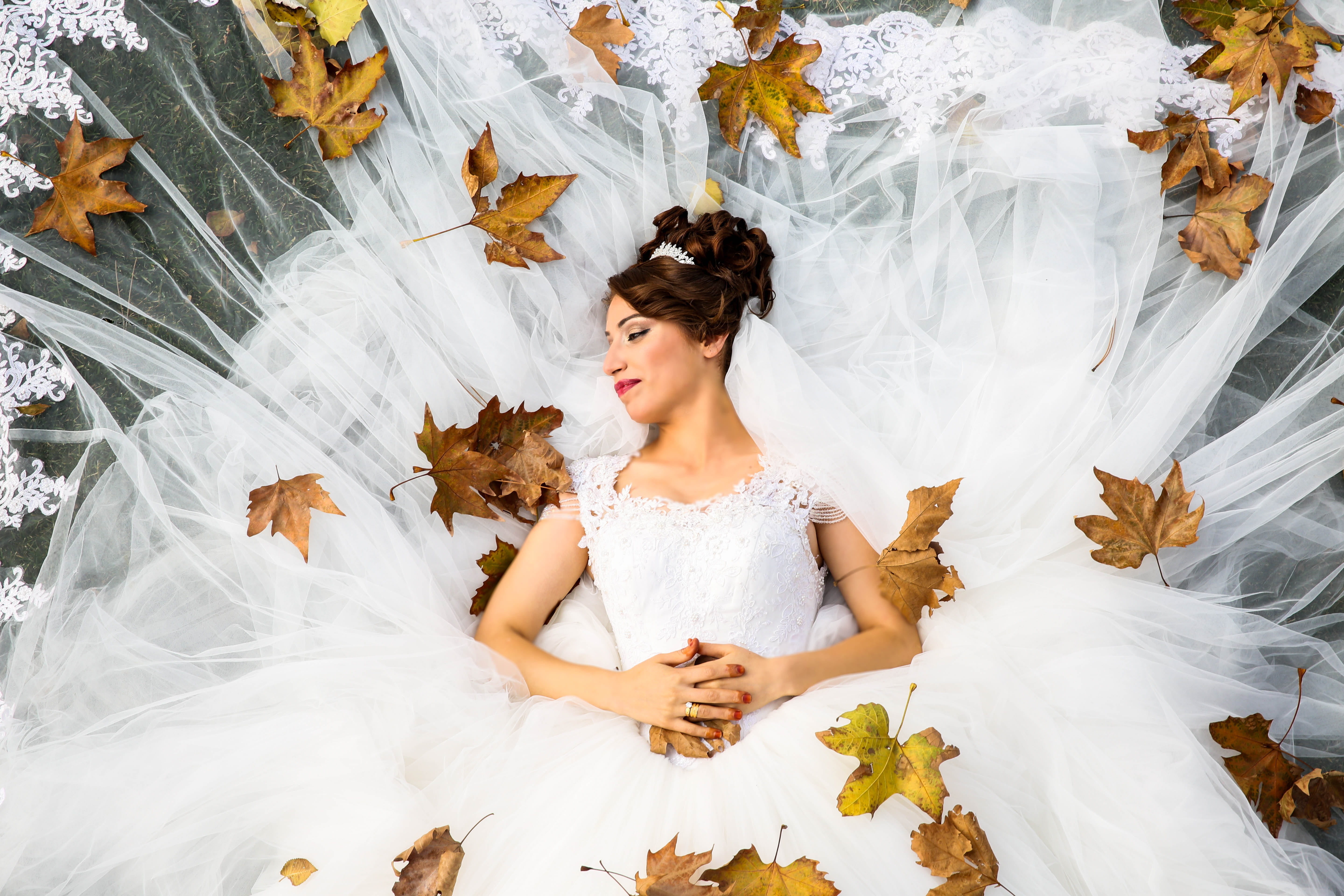 gaba, people, newlywed, gown, double, wedding, snow, marriage, beach, wearing, beauty, photo, adult, beautiful people, mammal, hairstyle, winter, adults only, HD Wallpaper