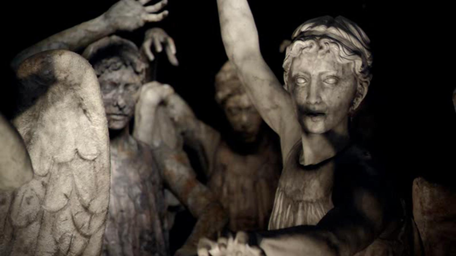 720P, Doctor Who, Weeping Angels, HD Wallpaper
