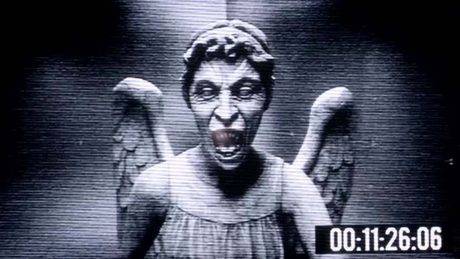 horror, teenager, human body part, one person, real people, mouth open, front view, blurred motion, spooky, mid adult, doctor who weeping angels, emotion, HD Wallpaper