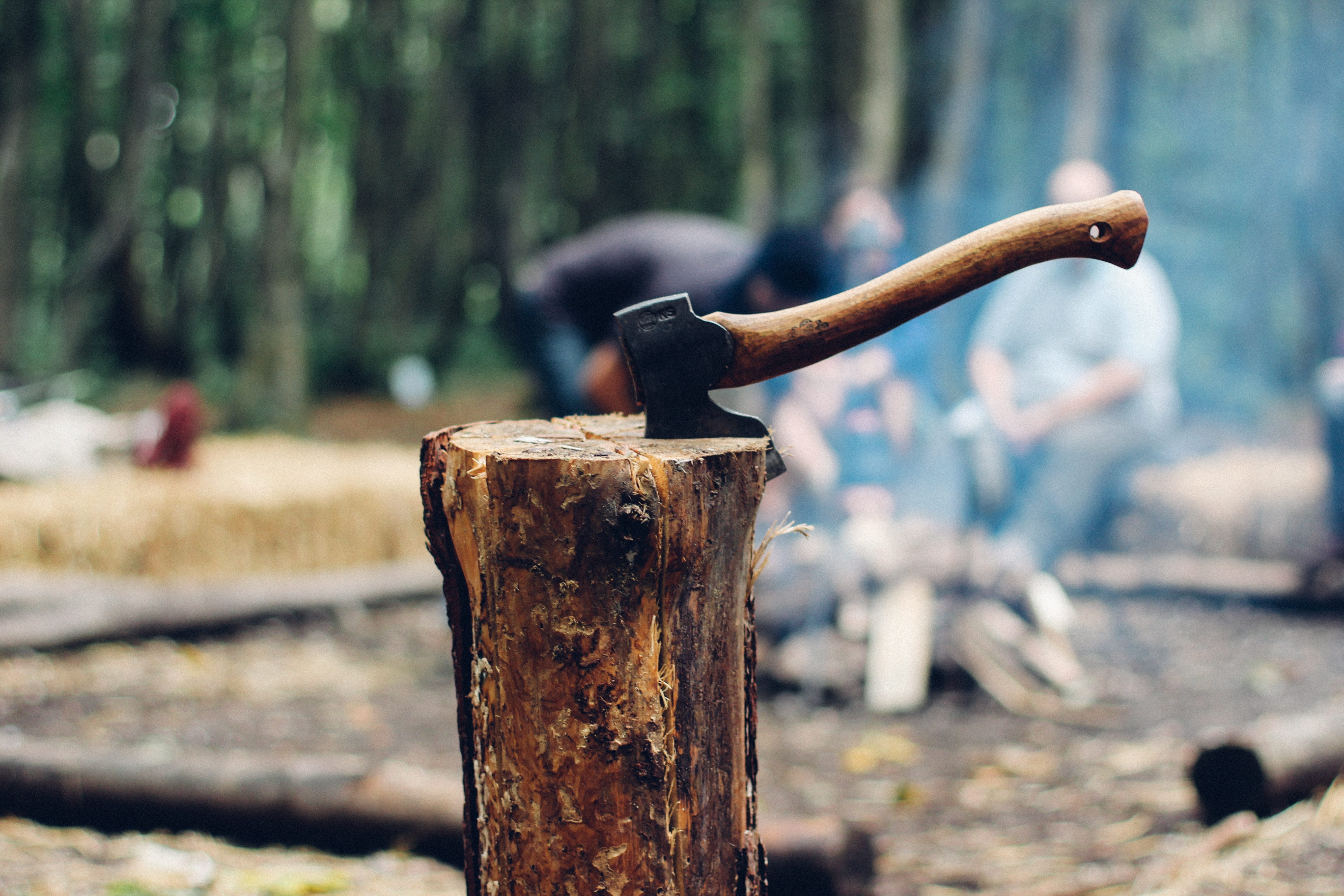 container, day, lumberjack, water, photography, equipment, tool, pollution, post, firewood, timber, no people, wooden, close-up, brown, black, cutting, HD Wallpaper