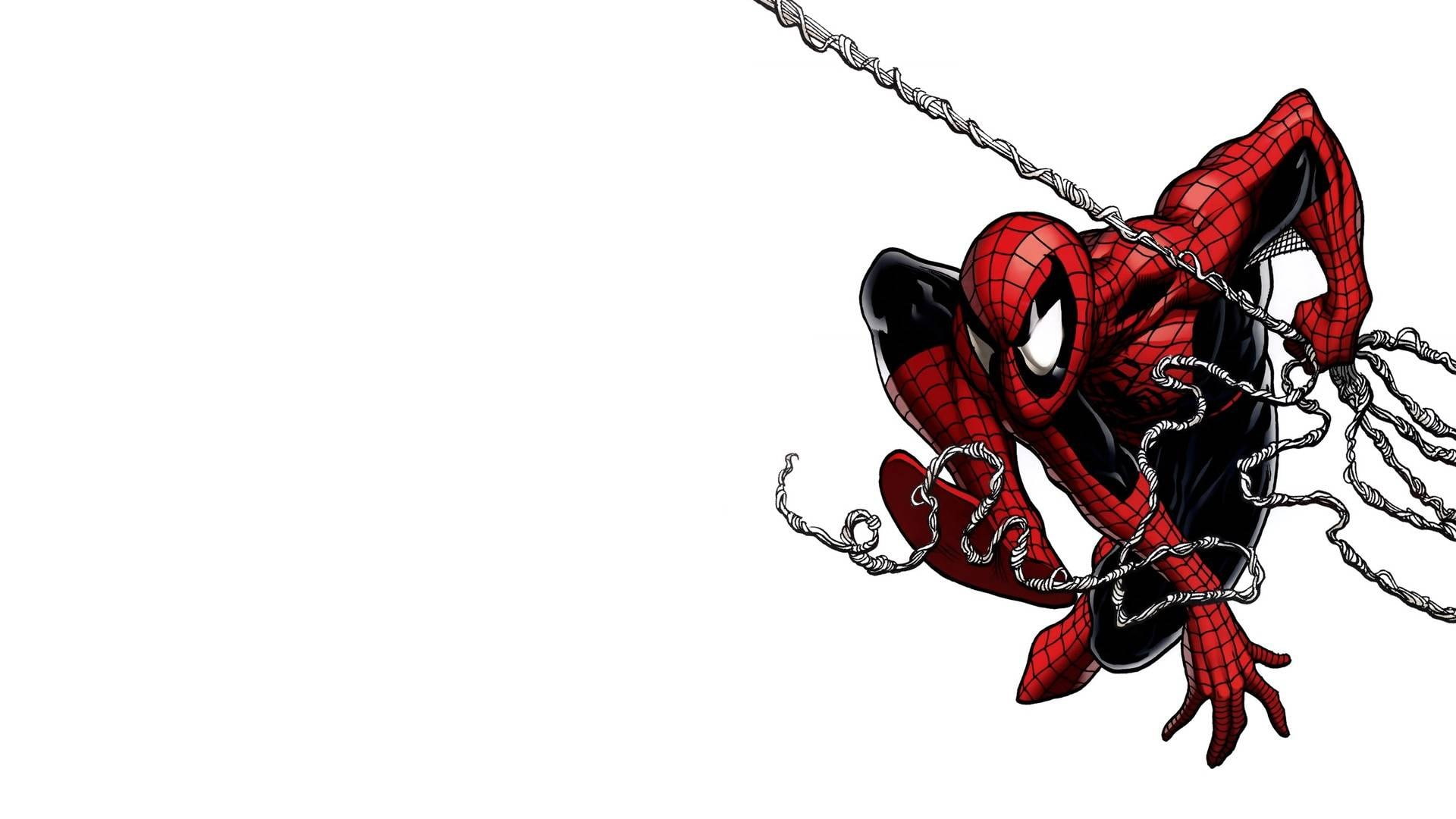 outdoors, strength, white background, connection, men, 1080P, adventure, security, clear sky, hanging, protection, red, rope, copy space, tangled, day, HD Wallpaper