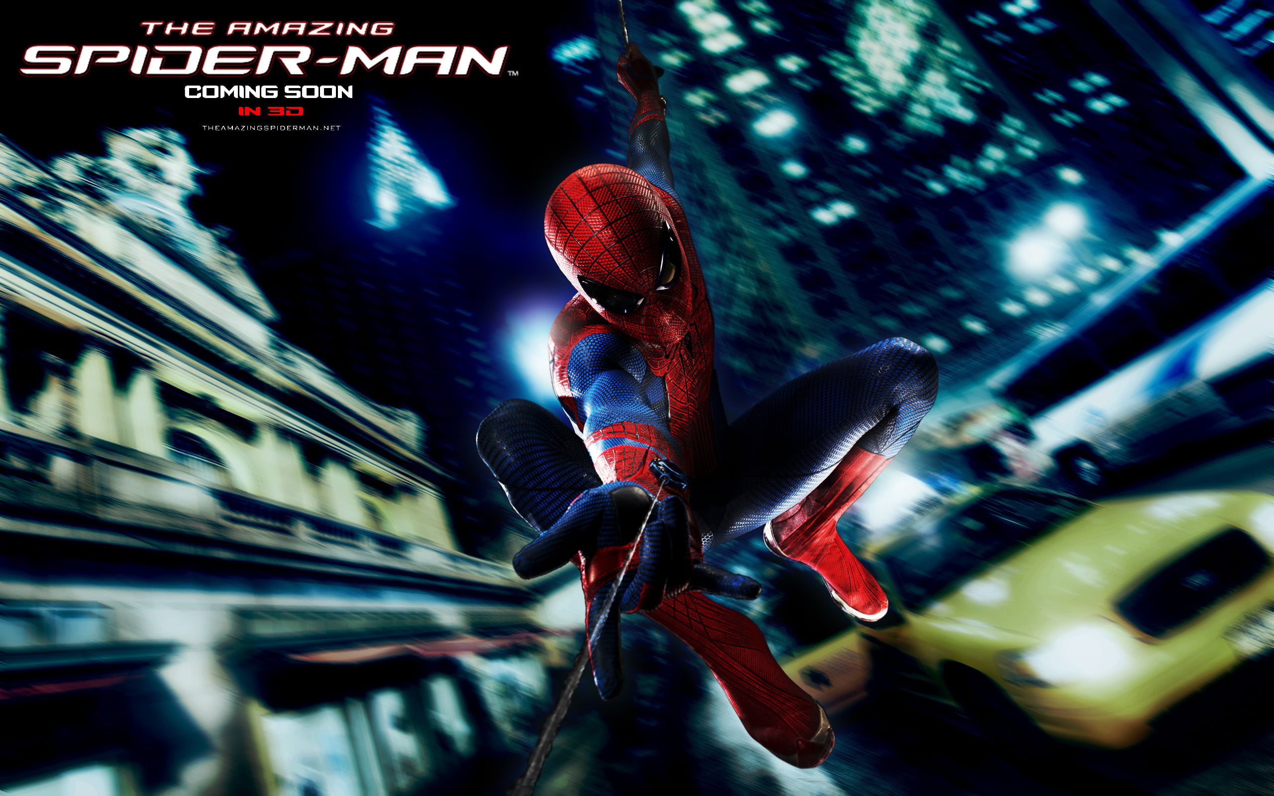 2K, architecture, york, new, illuminated, building exterior, low angle view, spidey, red, technology, spider man, city, no people, representation, spider, HD Wallpaper