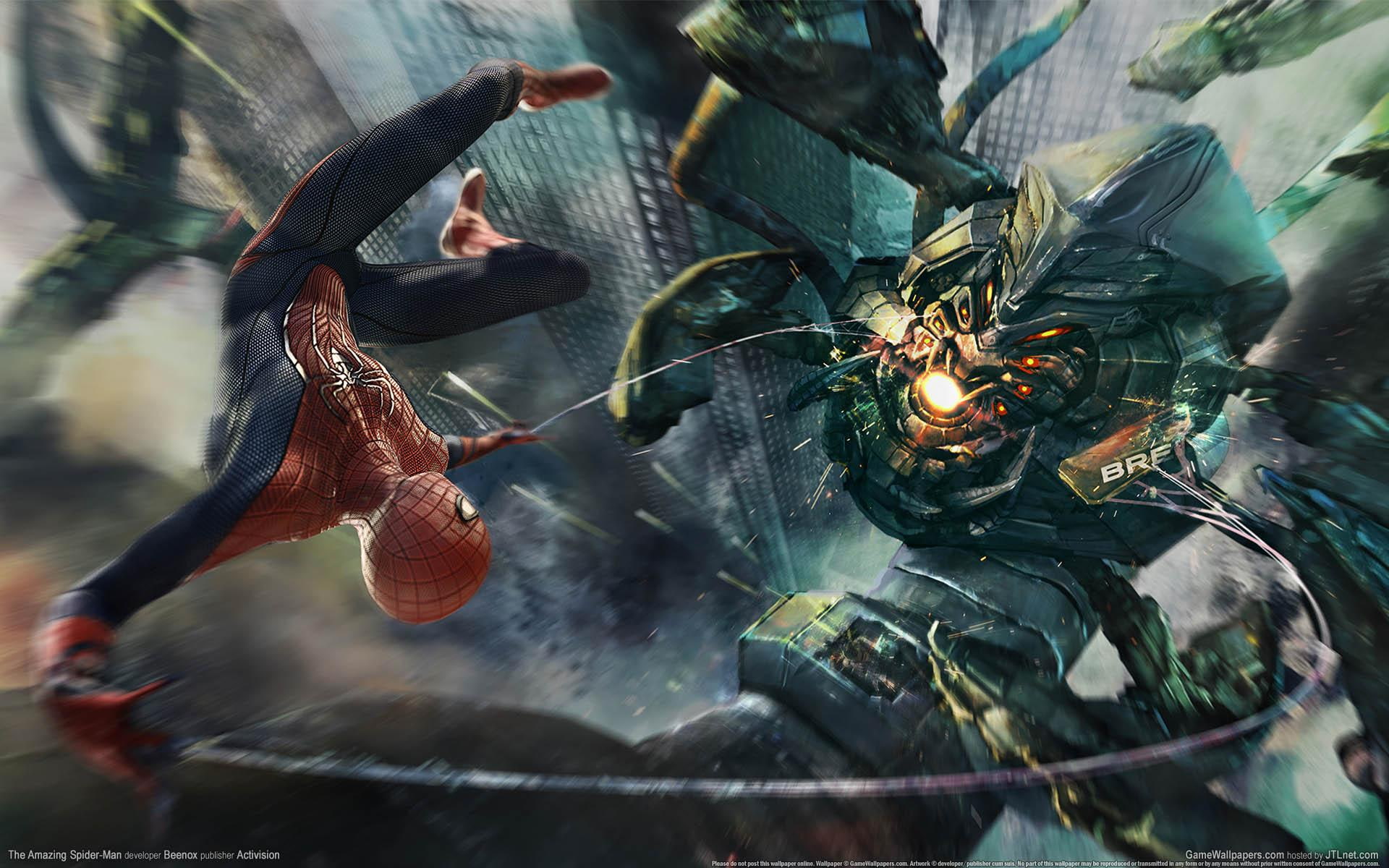 spiderman, 1080P, monster, hero, games, creature, game, amazing, HD Wallpaper