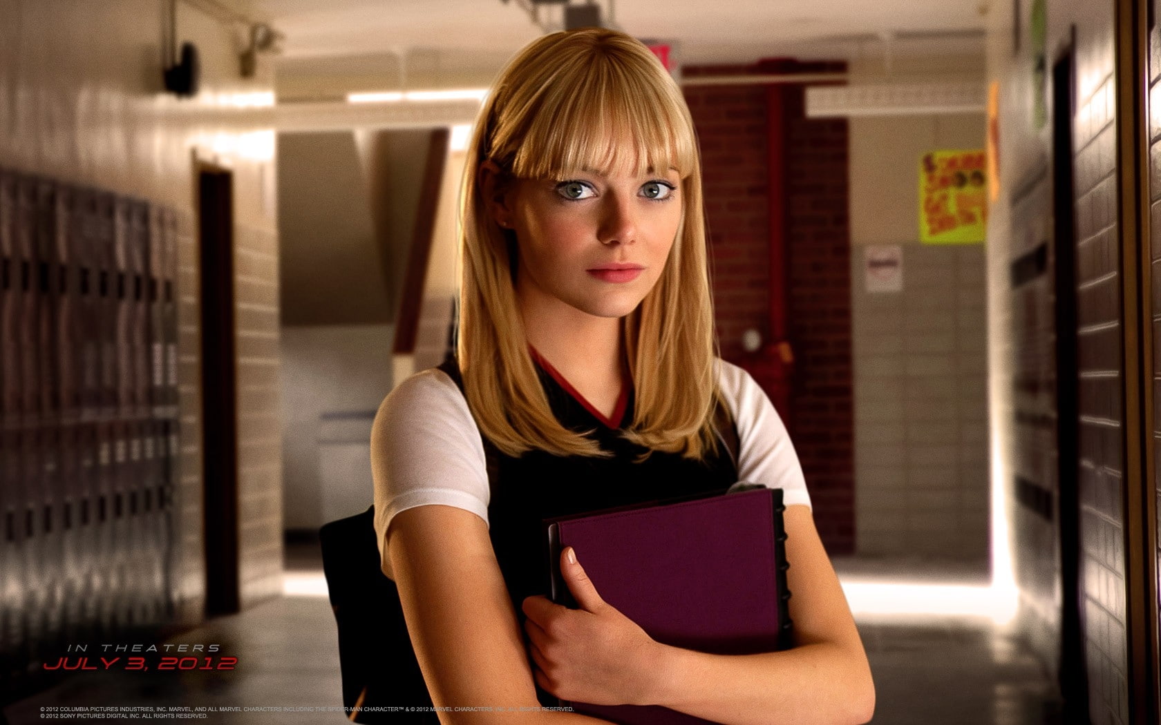 women, amazing, art, x, movies, stone, emma, actress, hd, spiderman, entertainment, 720P, HD Wallpaper