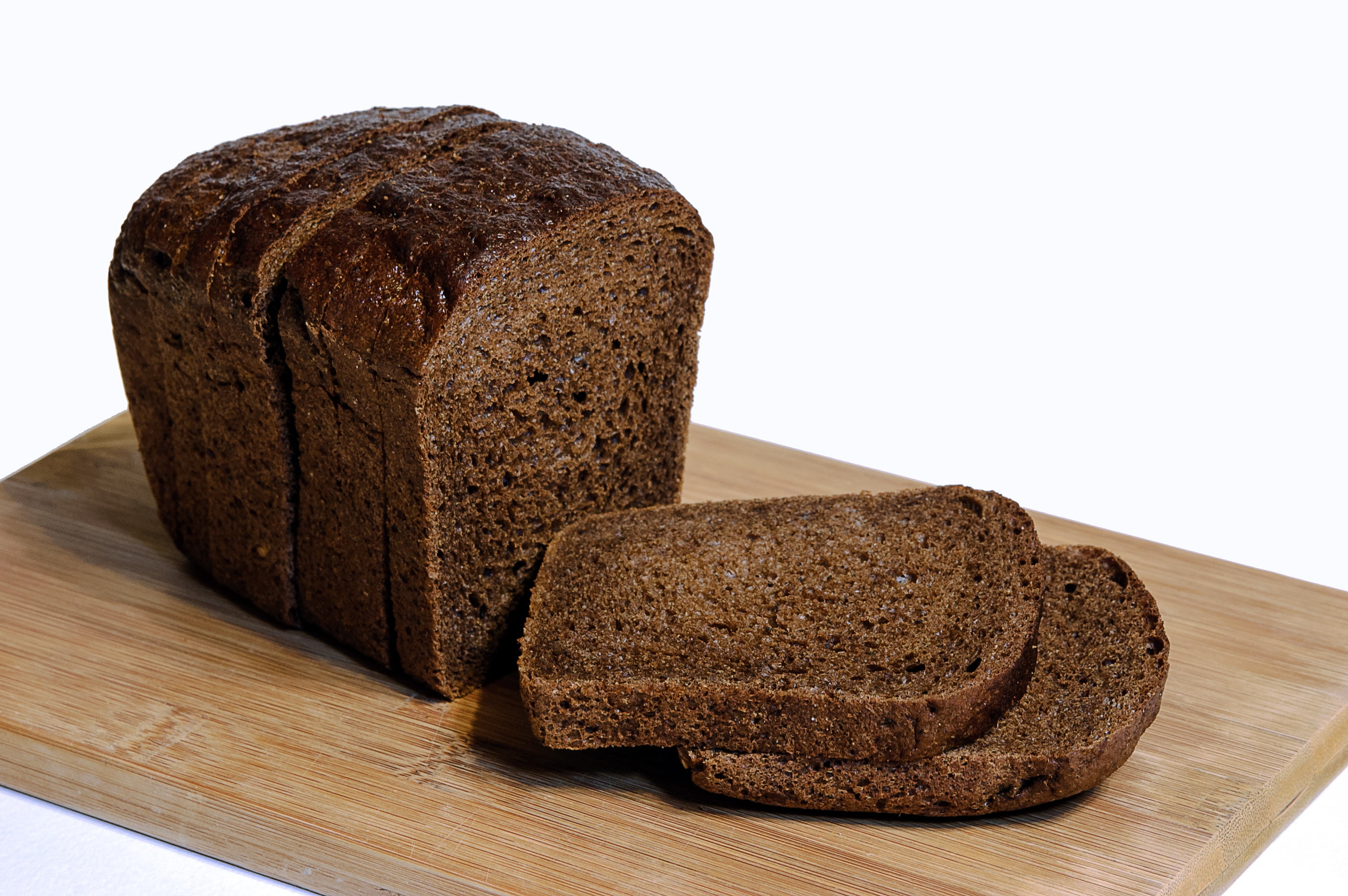 loaf of bread, healthy eating, muffin, brown, delicious, fresh, 2K, slicing, slice, useful, loaf, chocolate, taste, studio shot, black, cutting board, HD Wallpaper