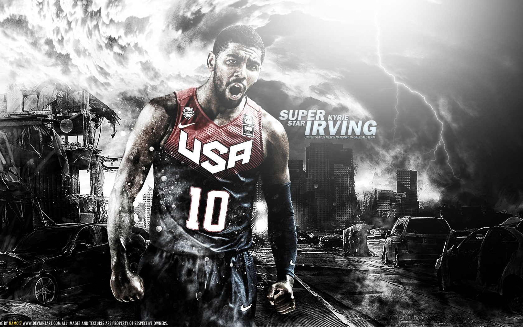 sportsman, kyrie irving, basketball, 720P, nba, HD Wallpaper
