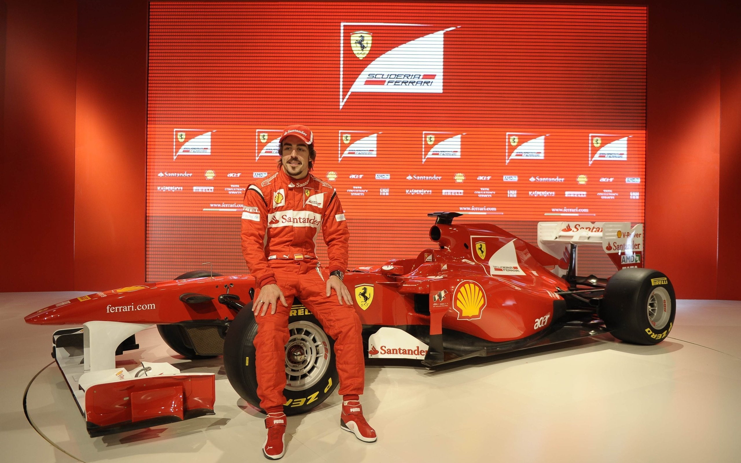 fernando, formula 1, sport, alonso, 2K, cars, ferrari, sportsman, HD Wallpaper