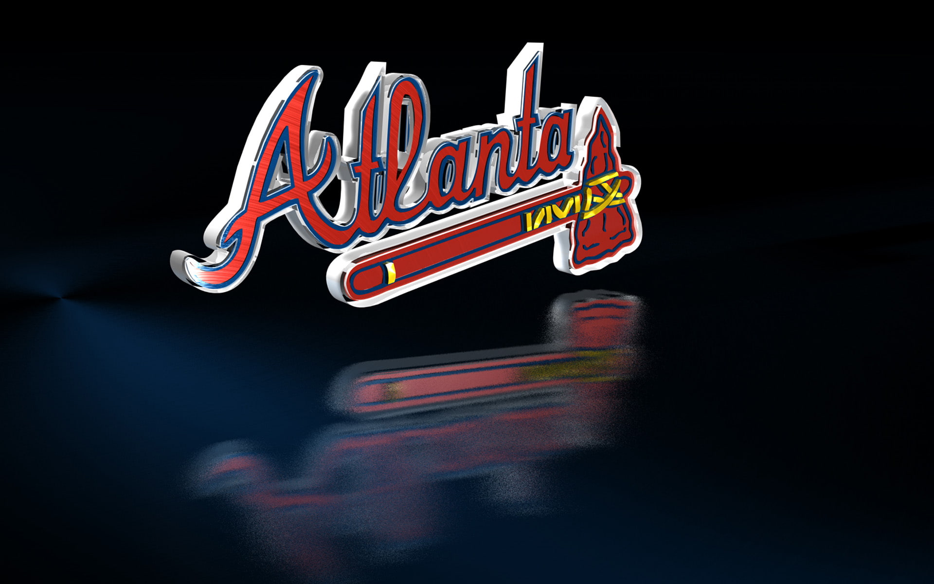 1080P, mlb, braves, atlanta, baseball, HD Wallpaper