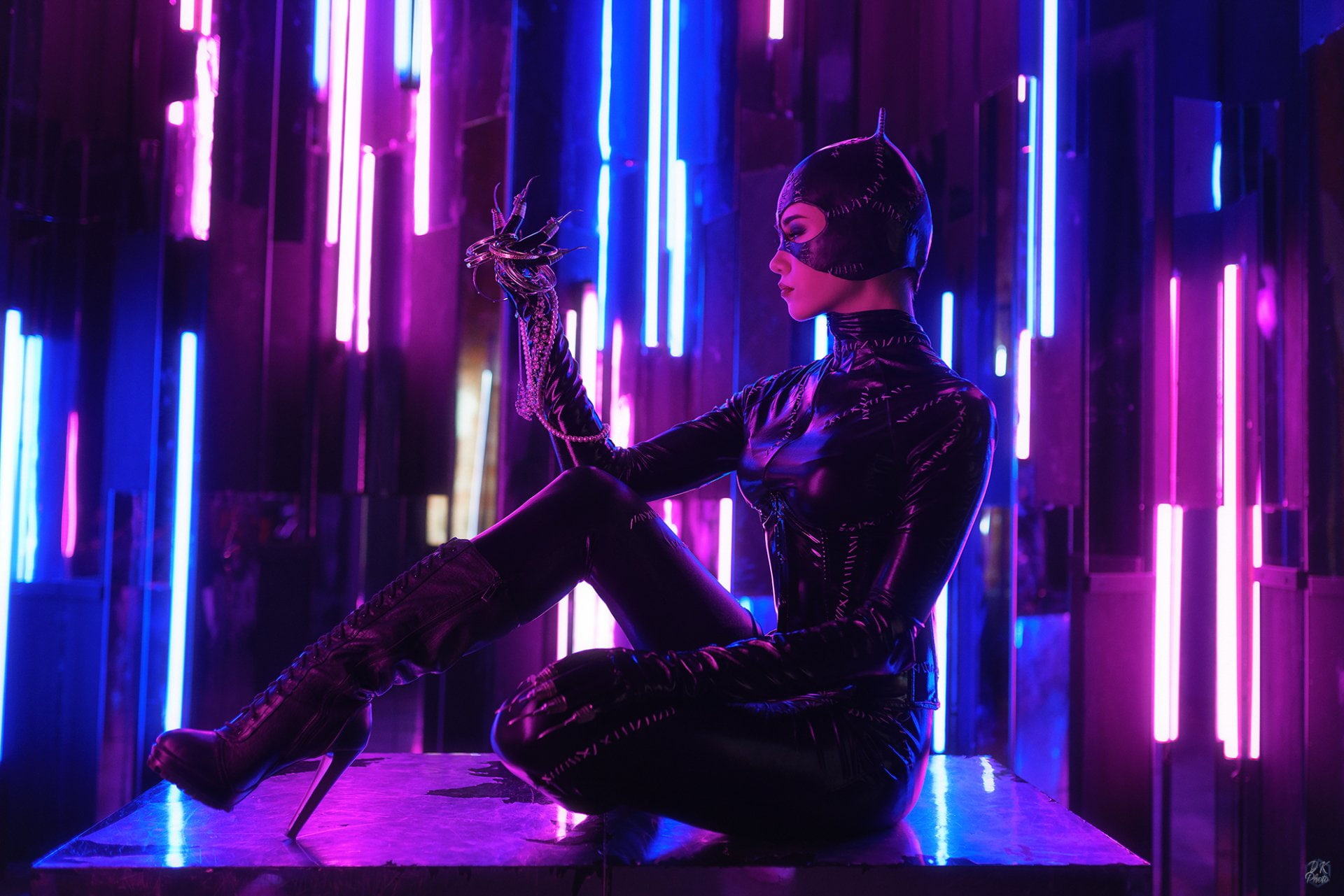 Women, 1080P, Cosplay, Catwoman, HD Wallpaper