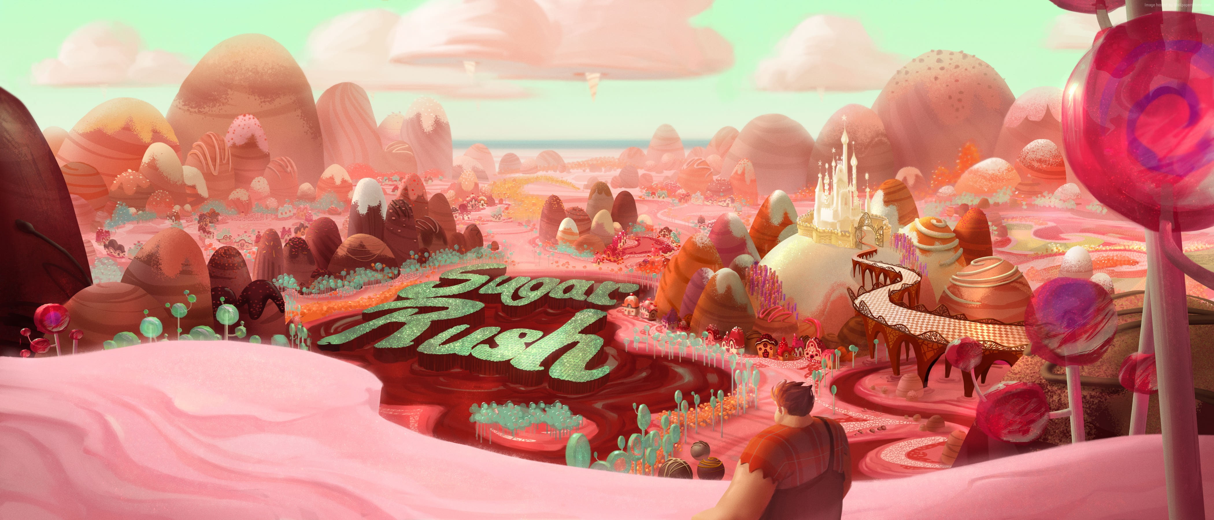 Ralph Breaks the Internet: Wreck-It Ralph 2, 4k, 4K, HD Wallpaper
