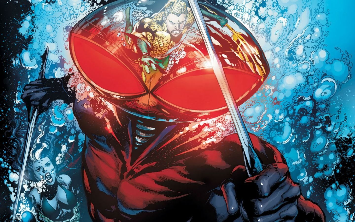Aquaman, Comics, 720P, Black Manta, HD Wallpaper