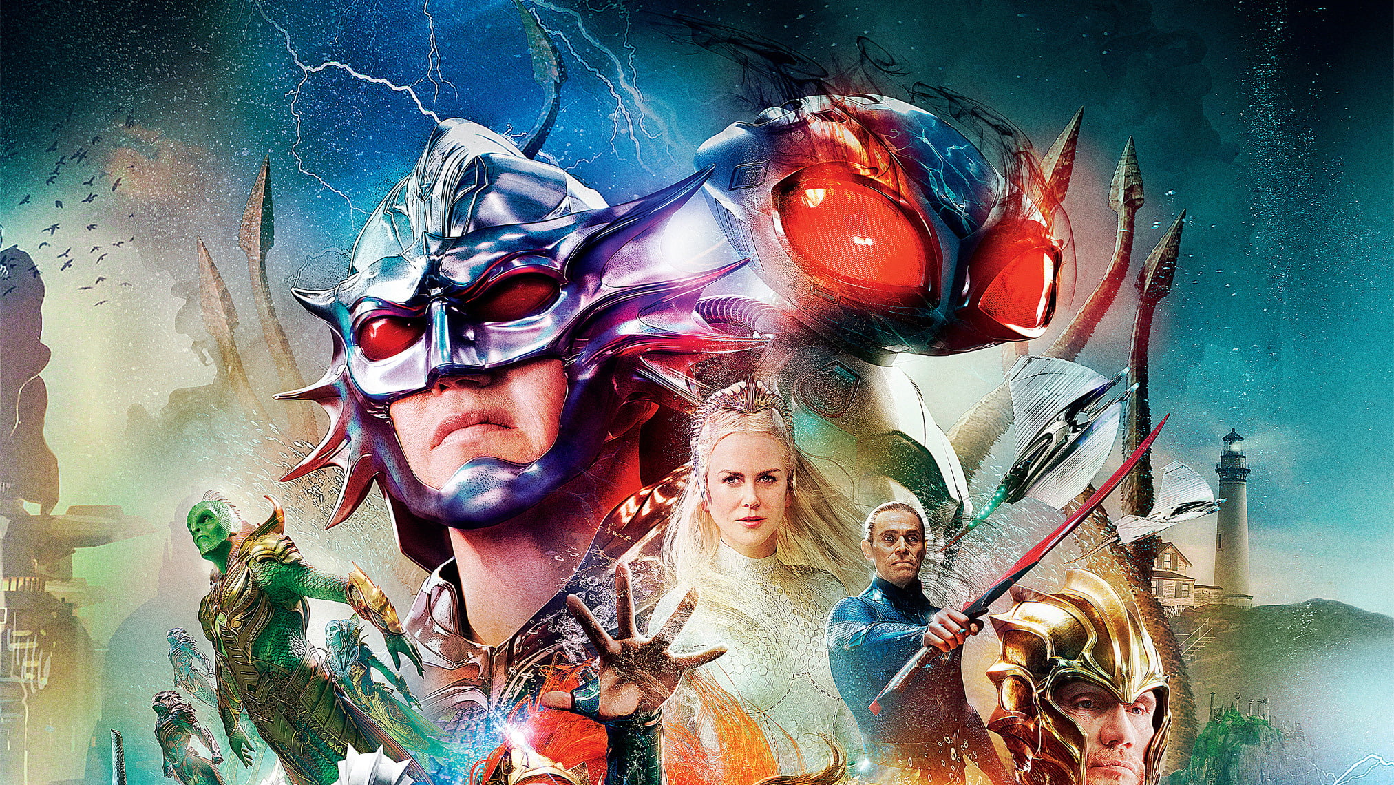 movies, hd, aquaman, 2018 movies, aquaman movie, 1080P, black manta, poster, HD Wallpaper