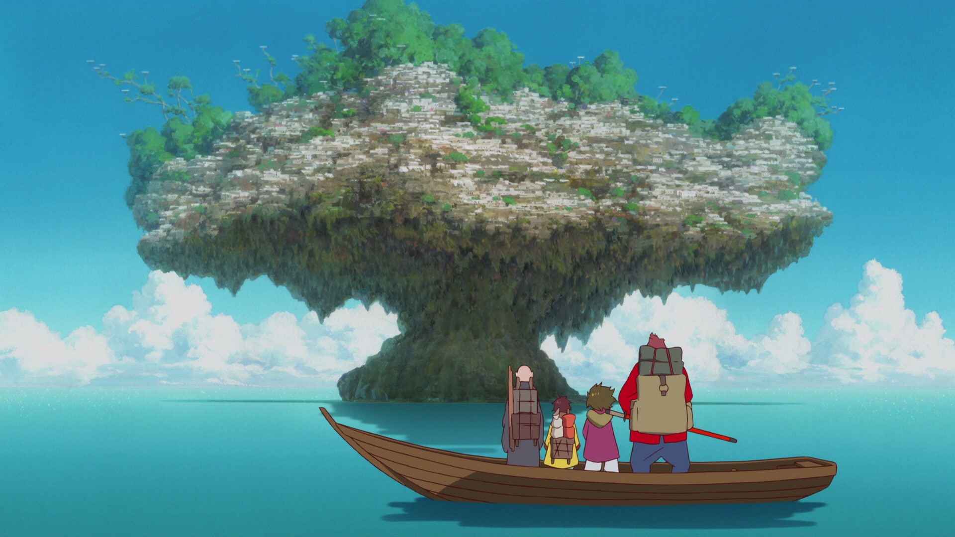 Bakemono no Ko, Landscape, The Boy and the Beast, Movie, 1080P, HD Wallpaper