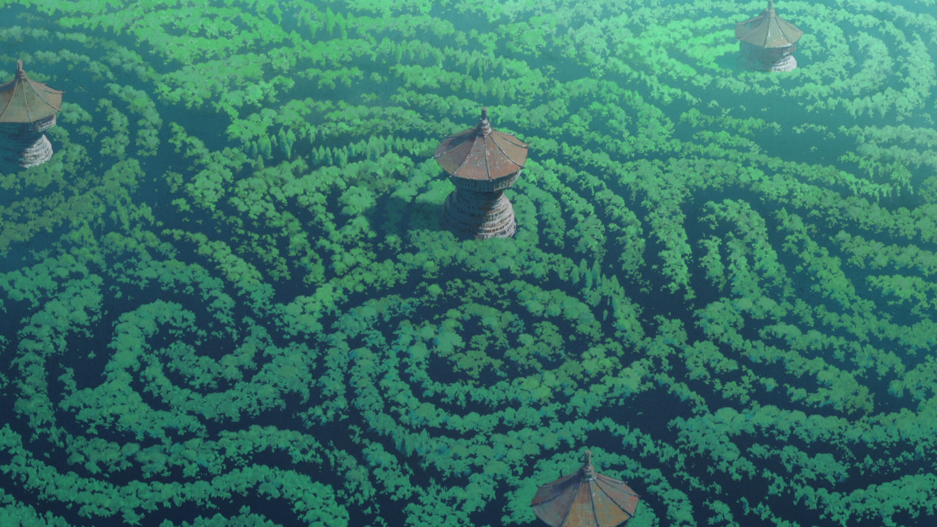 Forest, 1080P, Bakemono no Ko, The Boy and the Beast, Movie, Labyrinth, HD Wallpaper