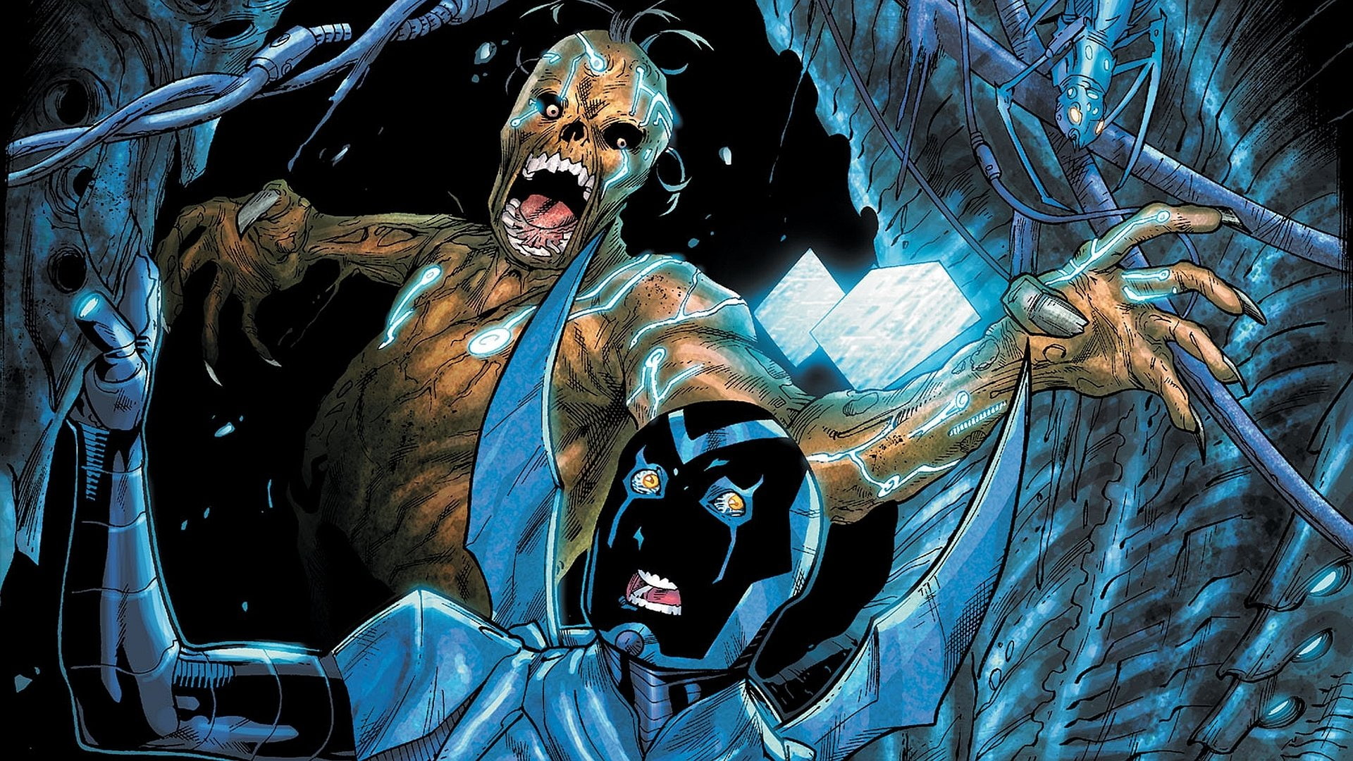 1080P, Comics, Blue Beetle, Blue Beetle (DC Comics), HD Wallpaper