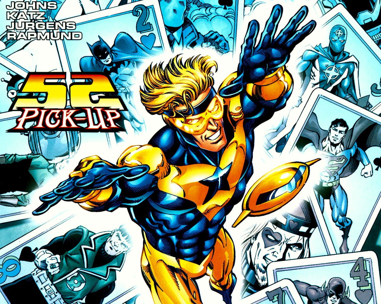Comics, Booster Gold, 720P, HD Wallpaper
