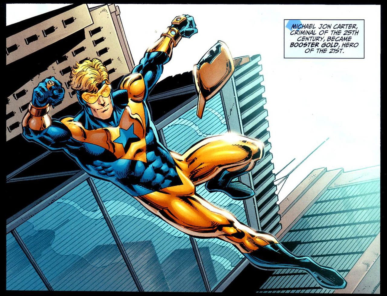 720P, Booster Gold, Comics, HD Wallpaper